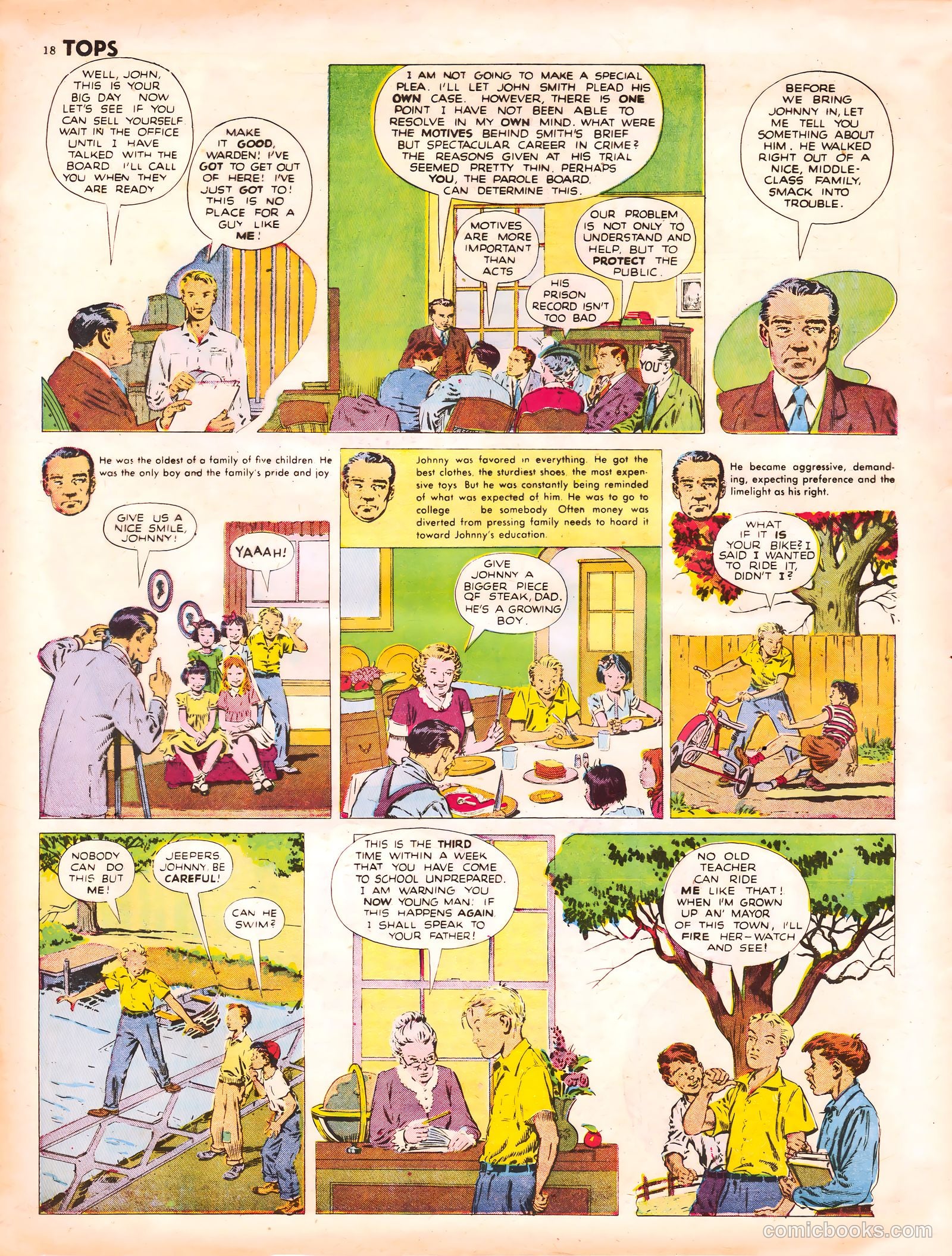 Tops #1 (1949) — page 20 of 67
