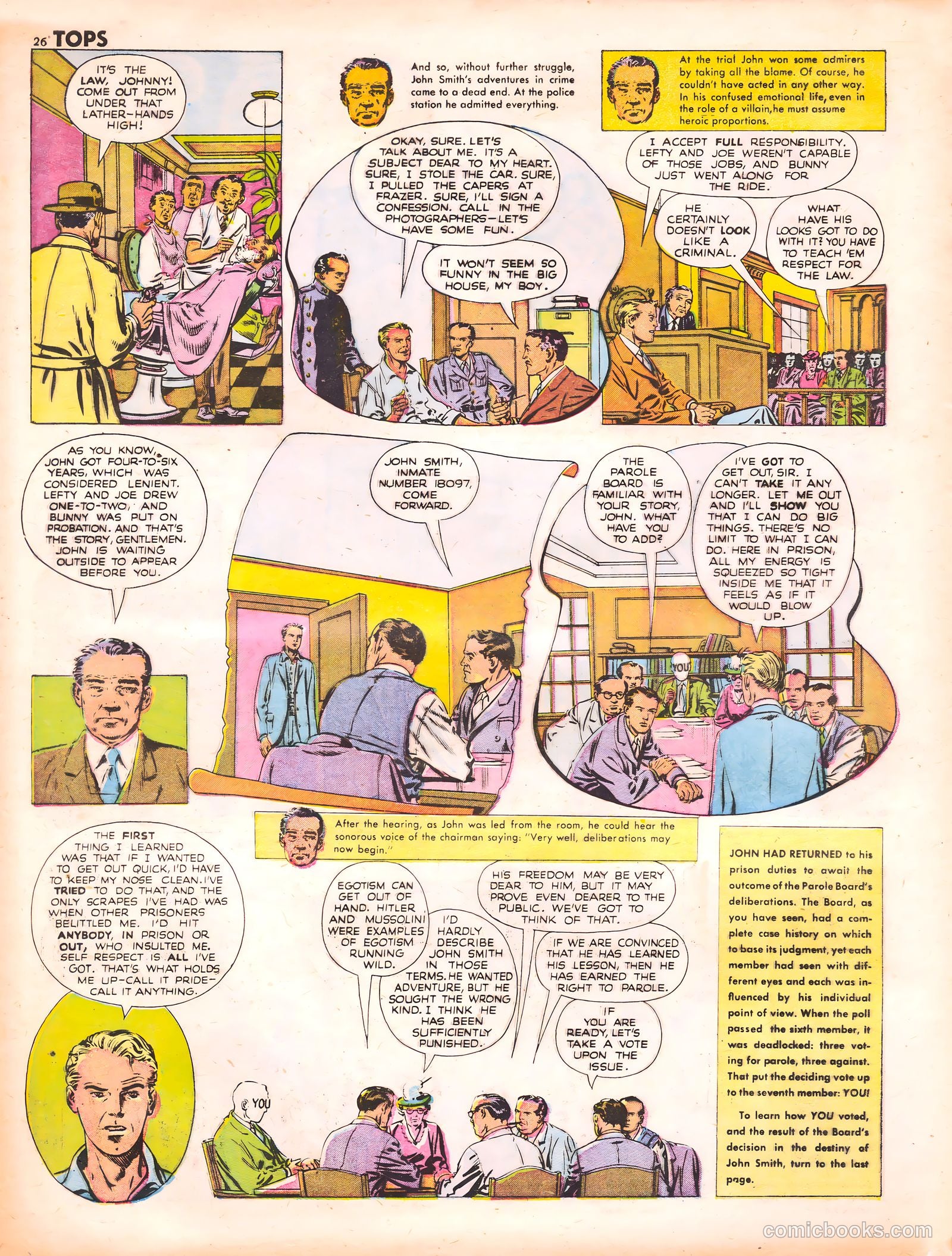 Tops #1 (1949) — page 28 of 67