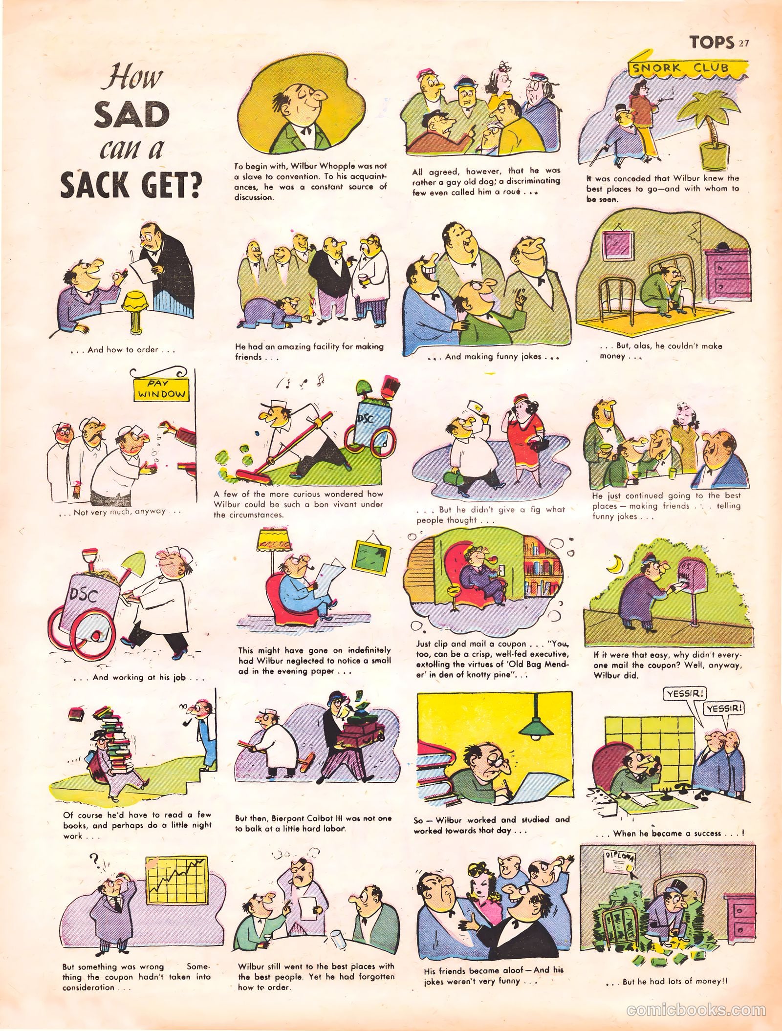 Tops #1 (1949) — page 29 of 67