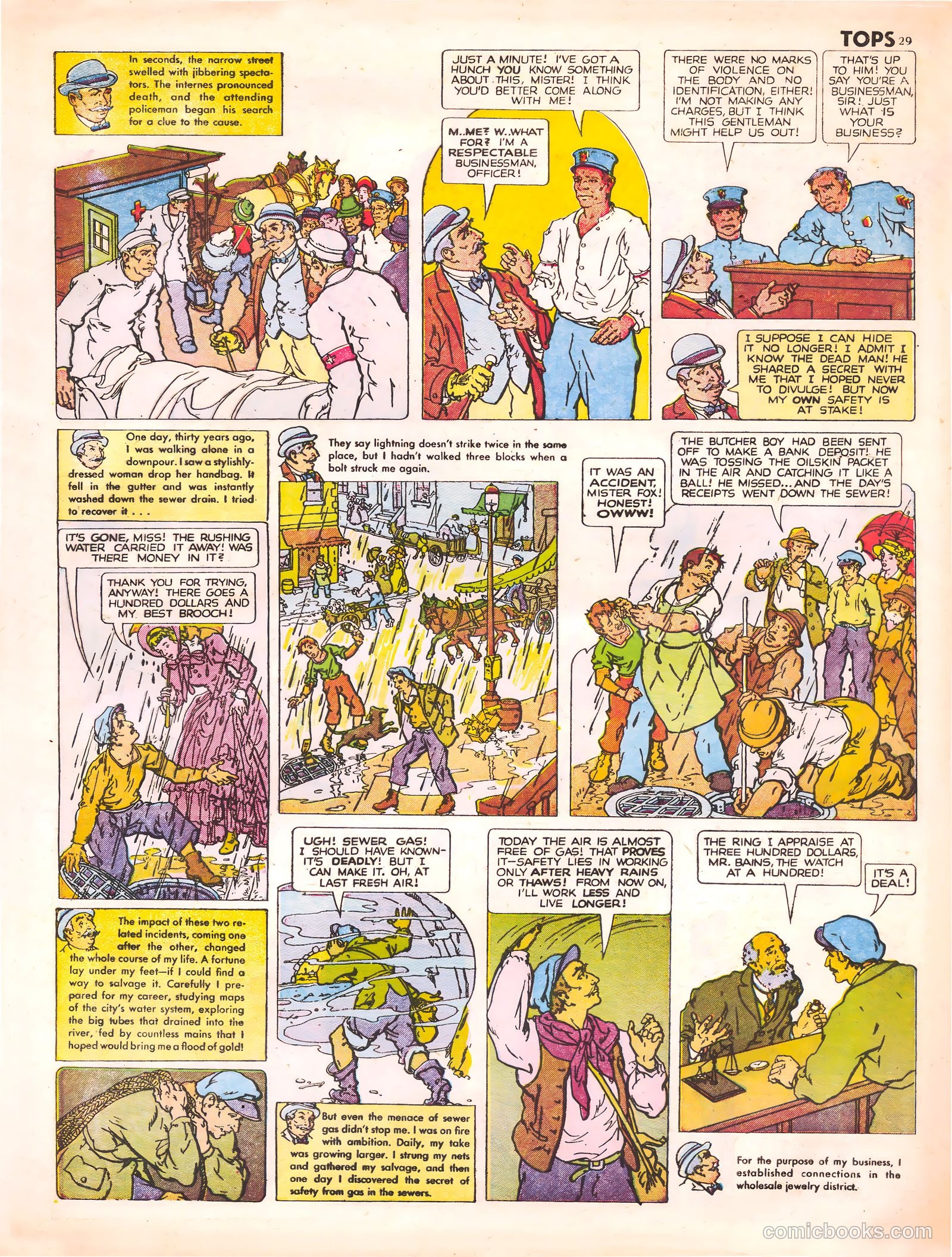 Tops #1 (1949) — page 31 of 67