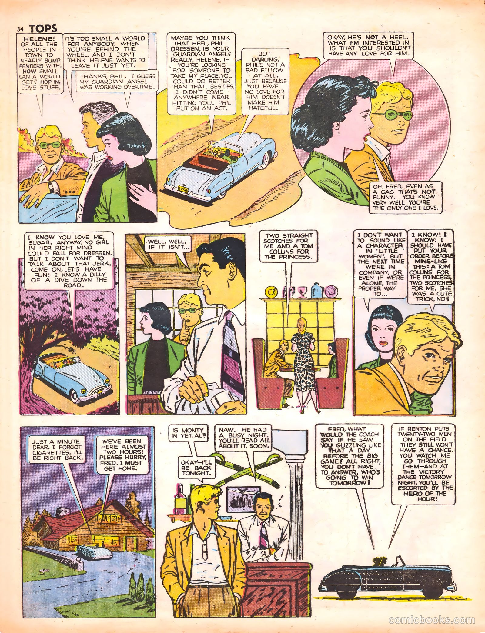 Tops #1 (1949) — page 35 of 67