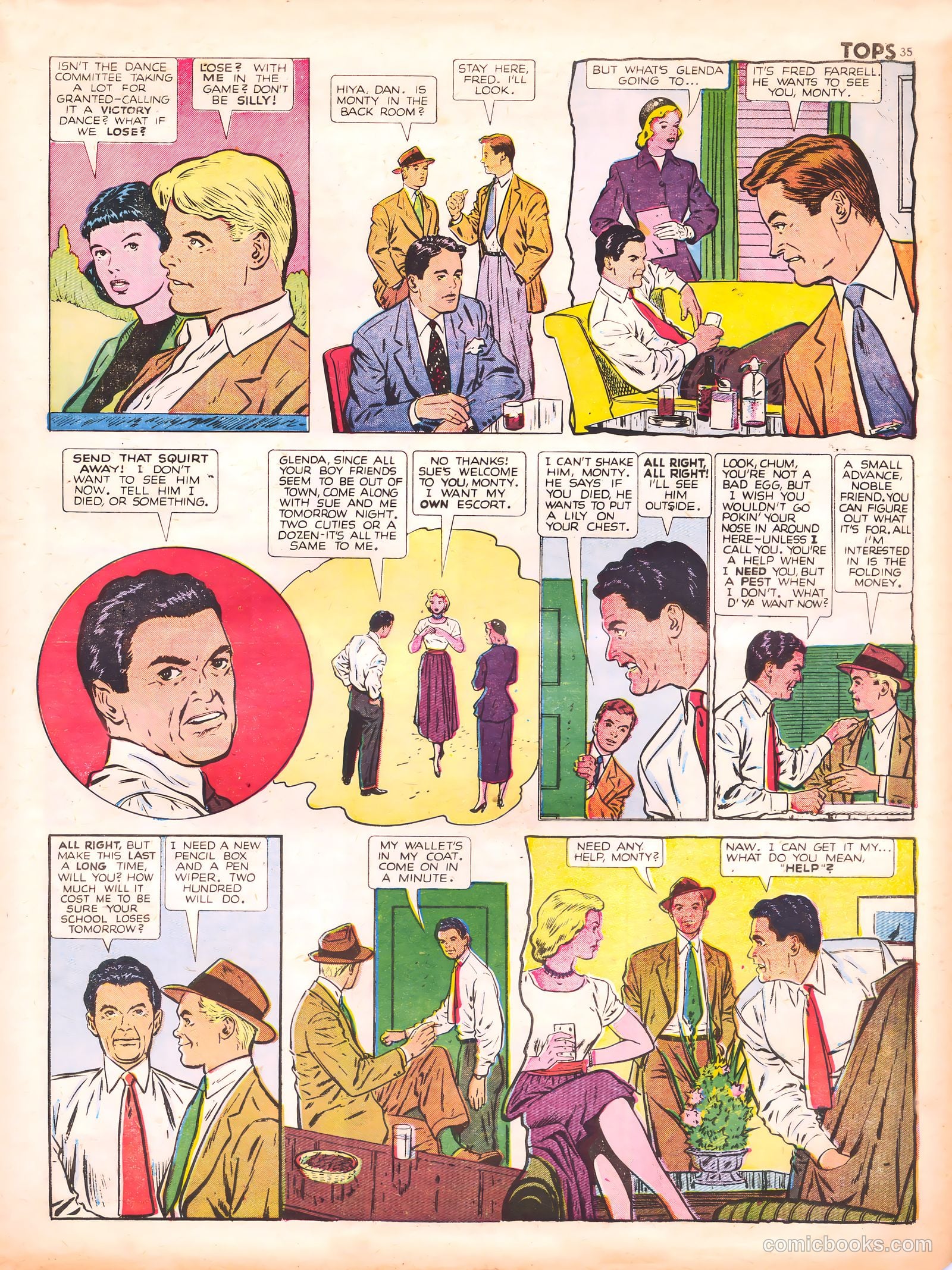 Tops #1 (1949) — page 36 of 67