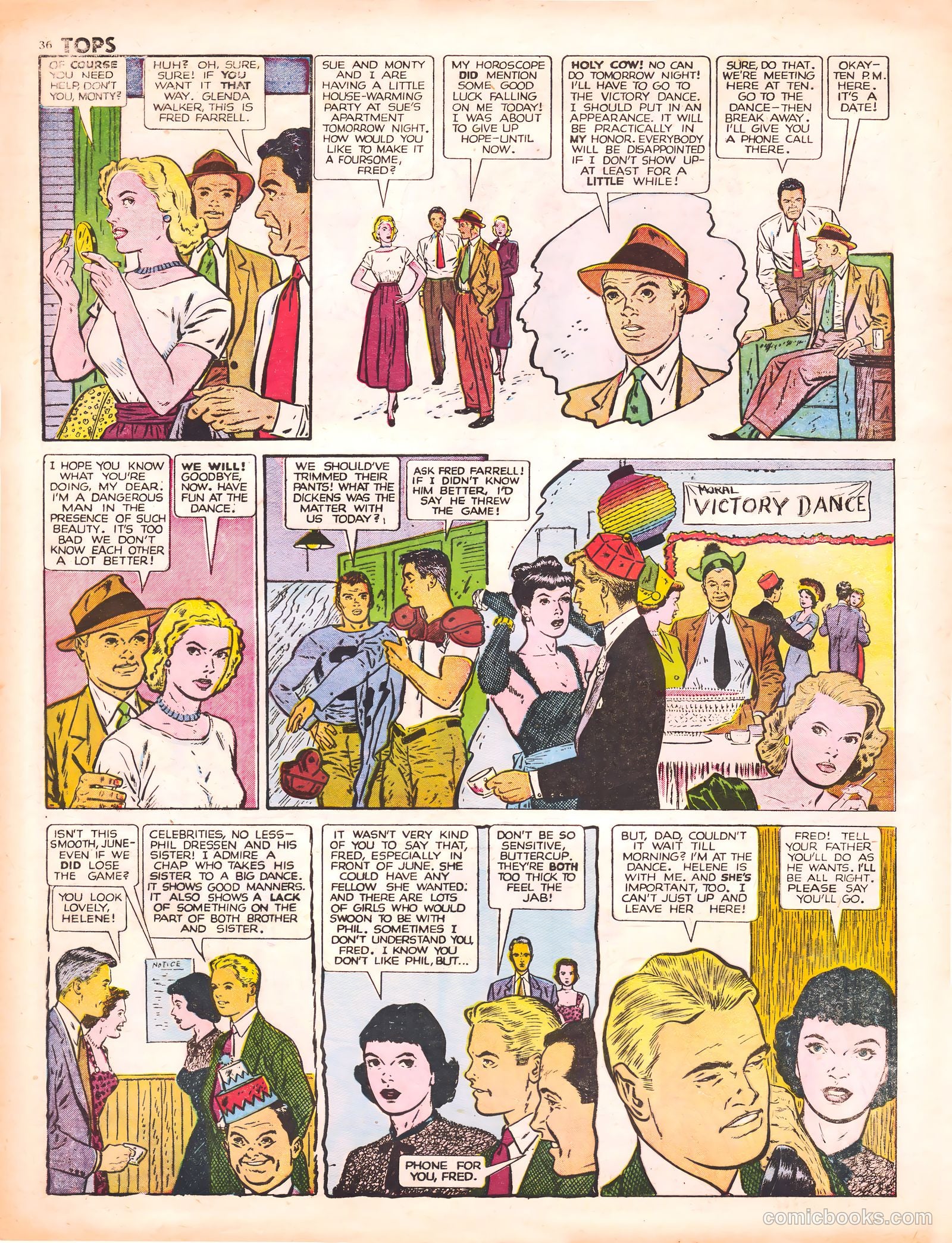 Tops #1 (1949) — page 37 of 67
