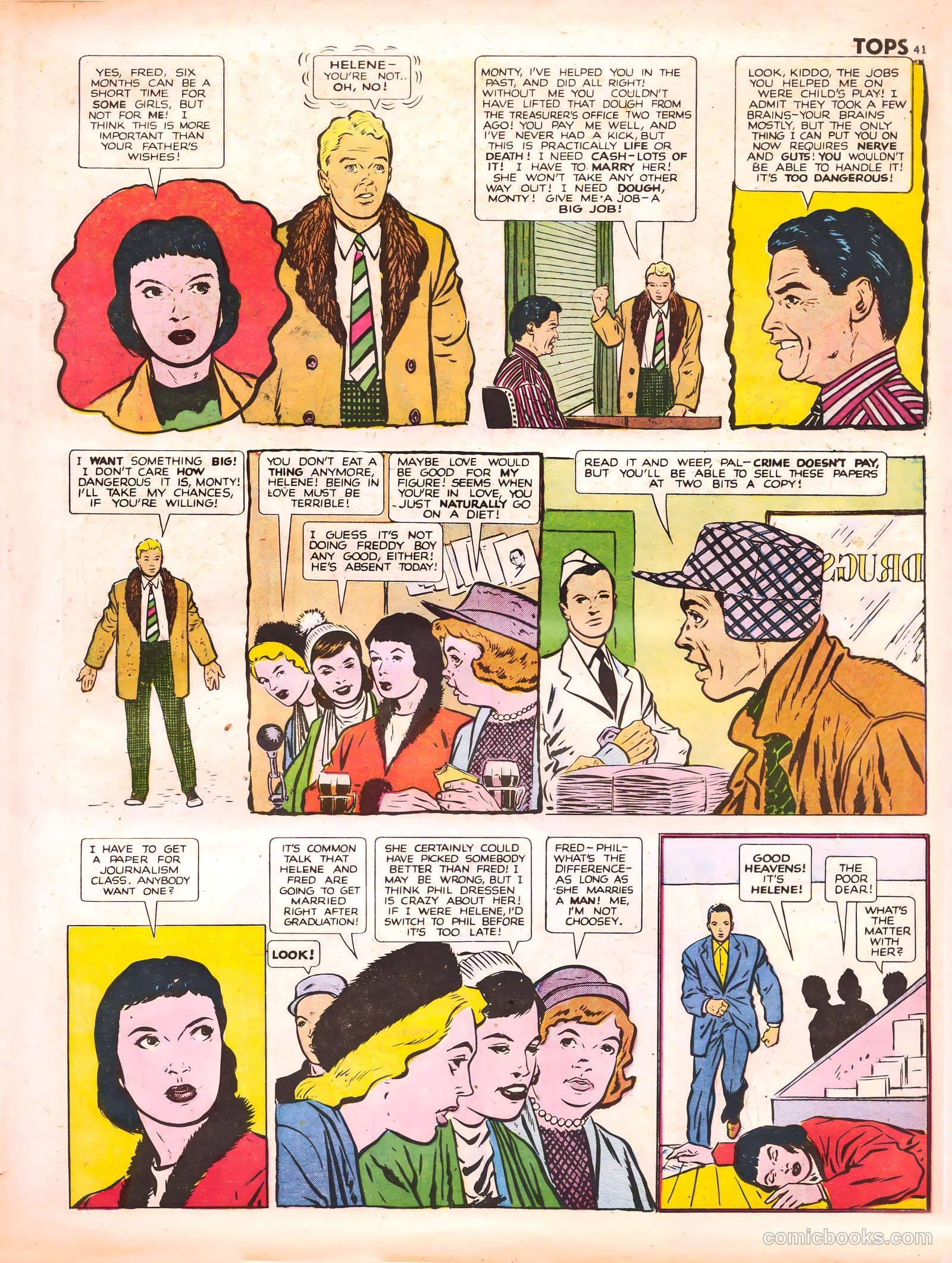 Tops #1 (1949) — page 42 of 67
