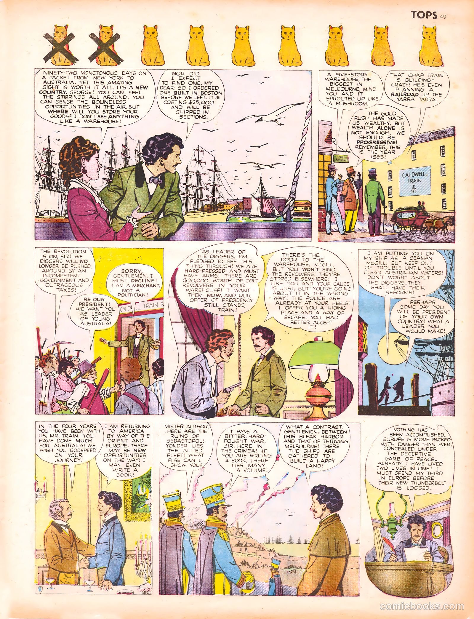 Tops #1 (1949) — page 50 of 67