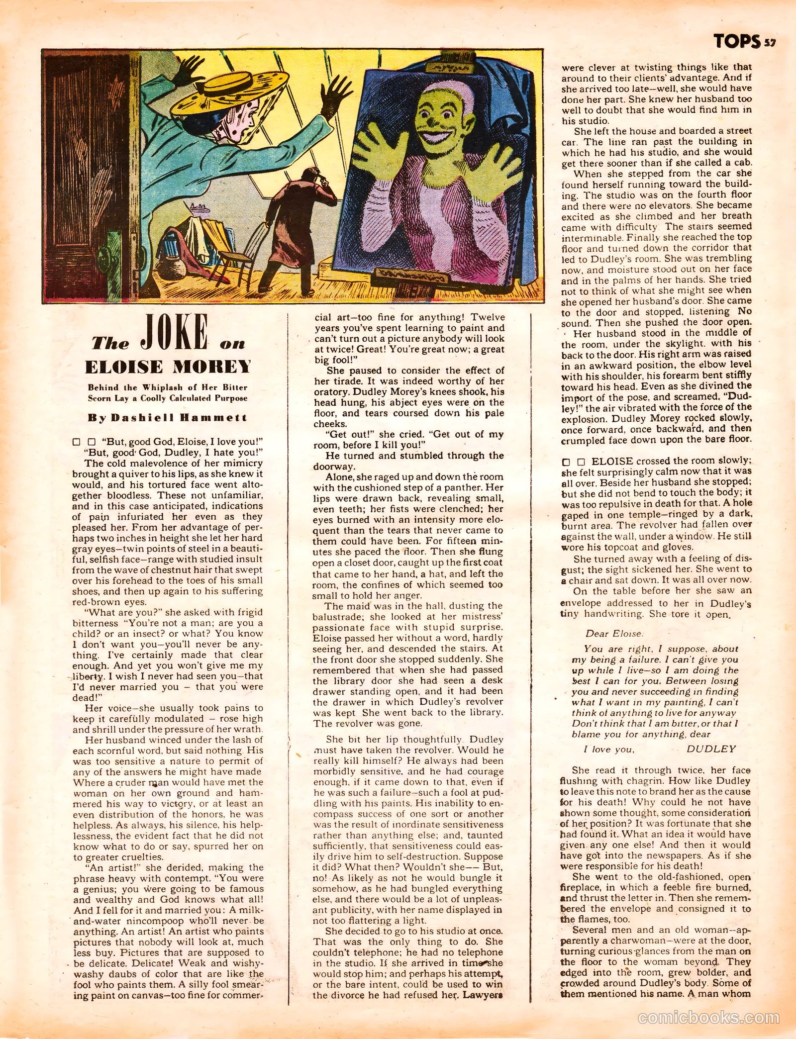 Tops #1 (1949) — page 58 of 67