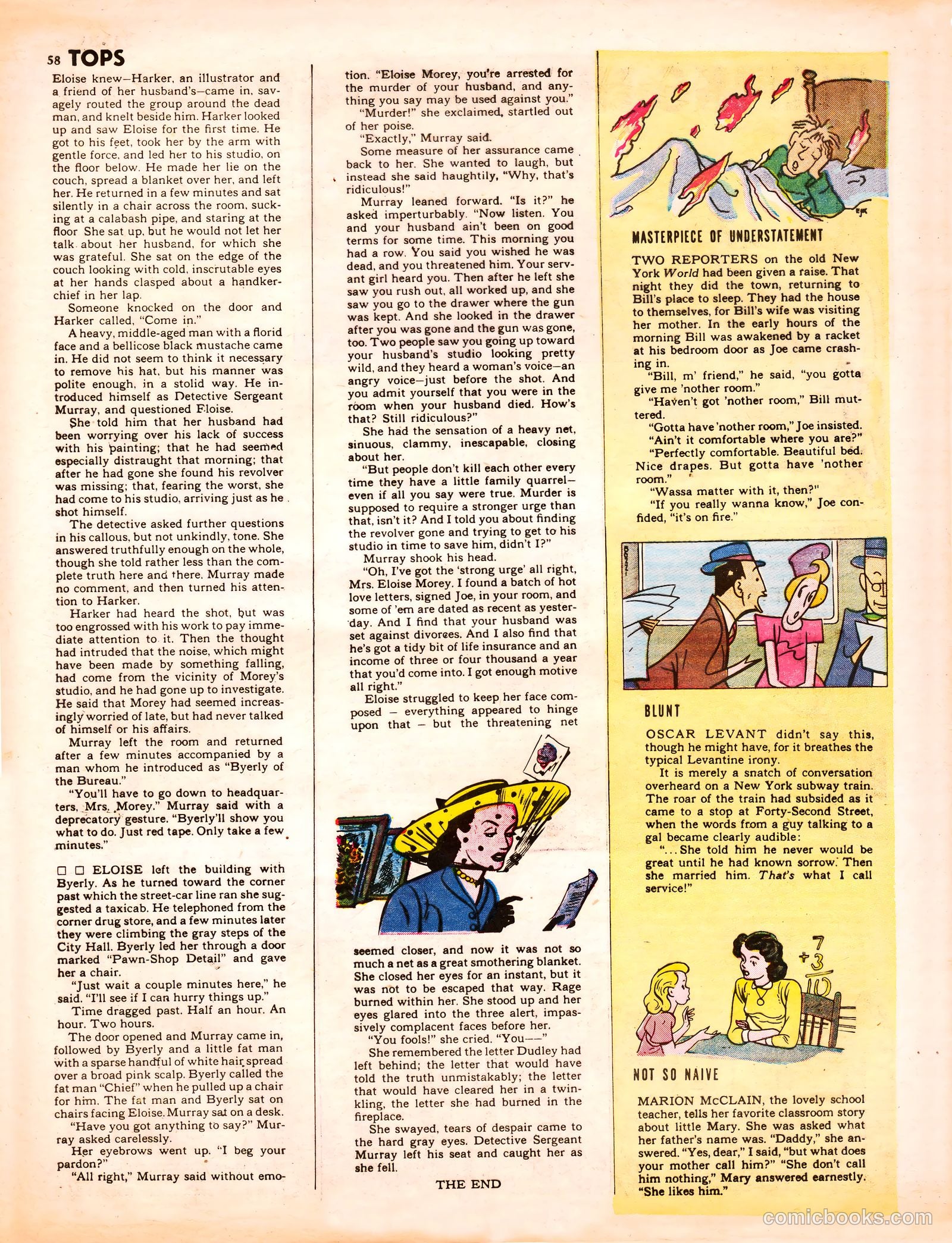 Tops #1 (1949) — page 59 of 67