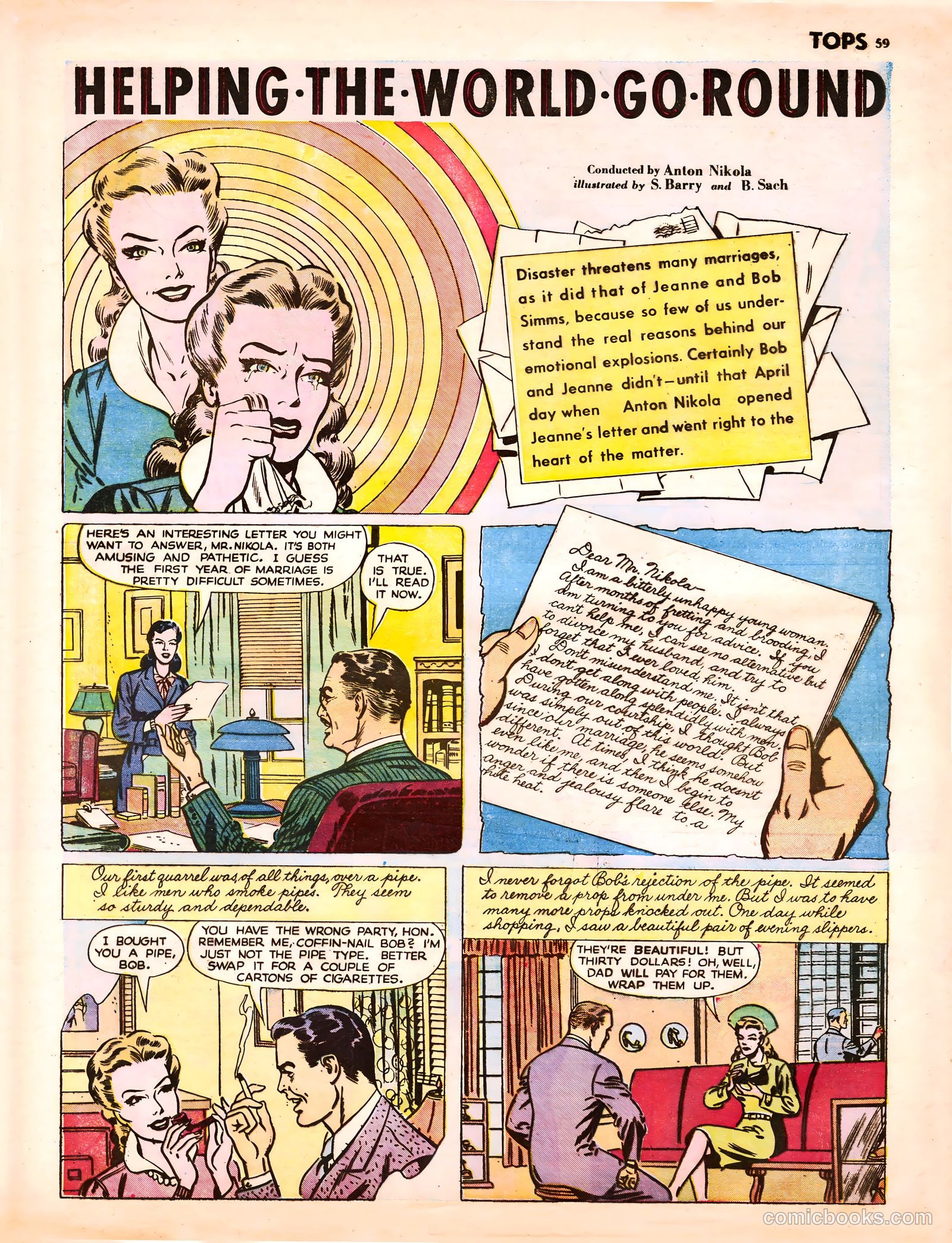 Tops #1 (1949) — page 60 of 67