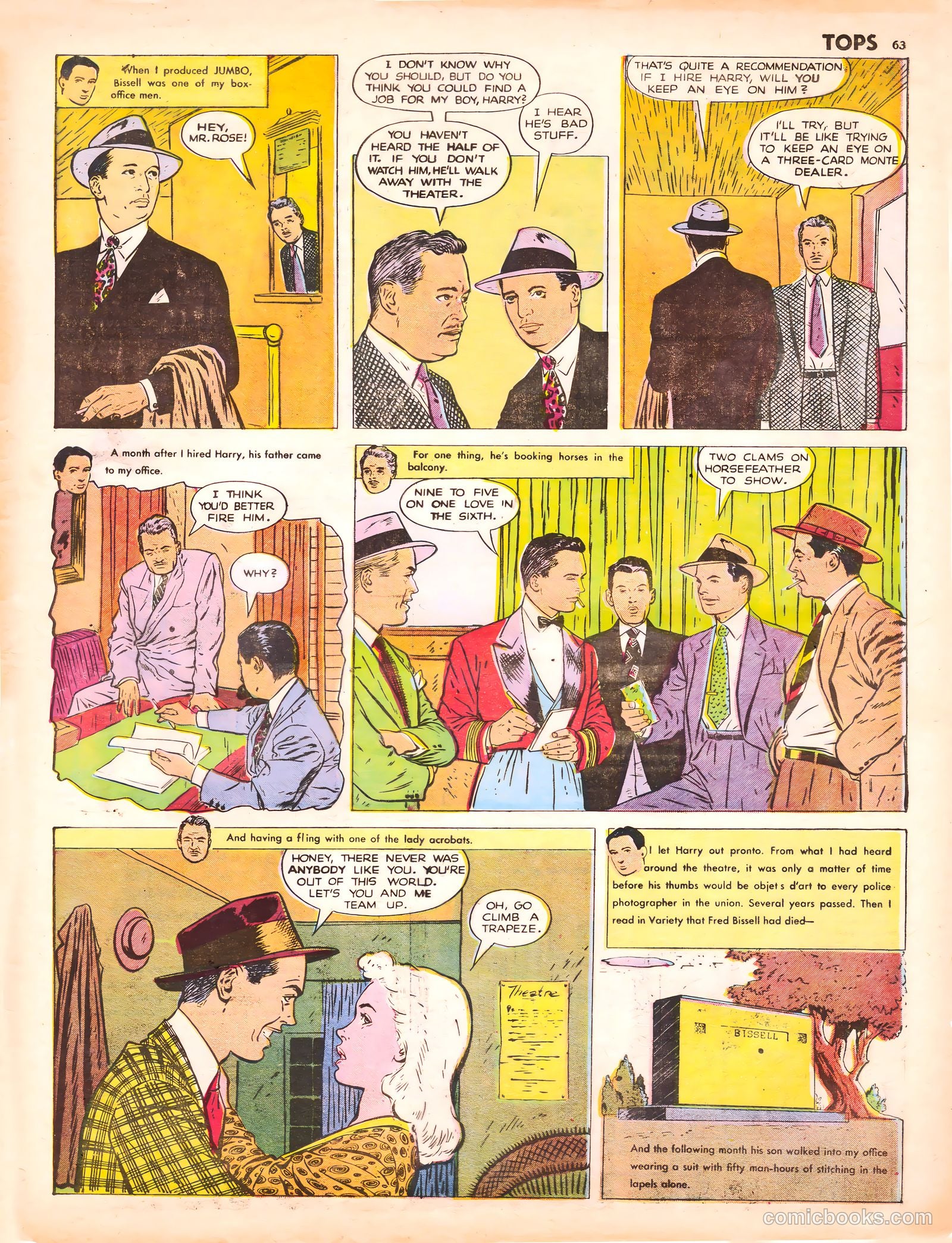 Tops #1 (1949) — page 64 of 67