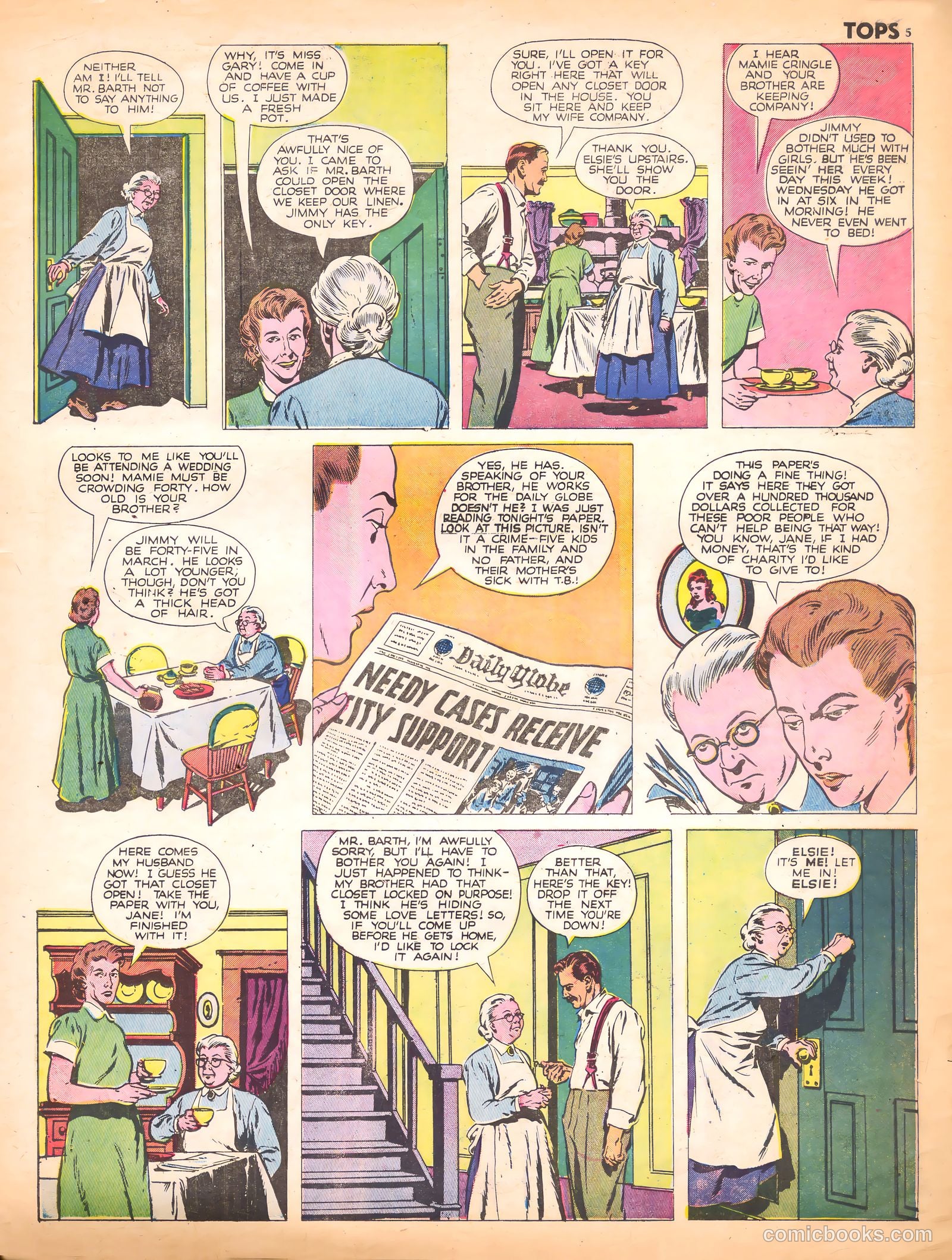 Tops #1 (1949) — page 7 of 67