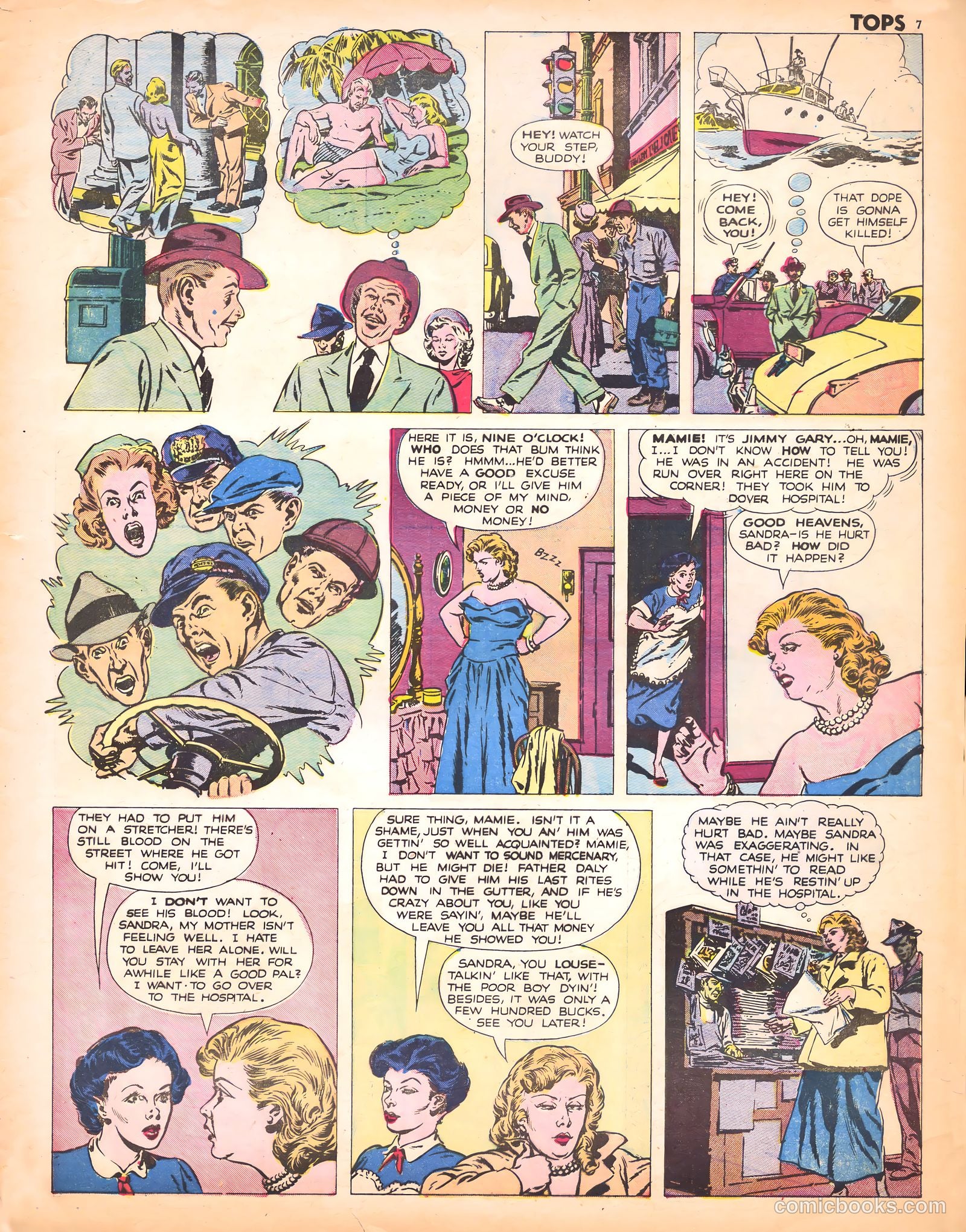 Tops #1 (1949) — page 9 of 67
