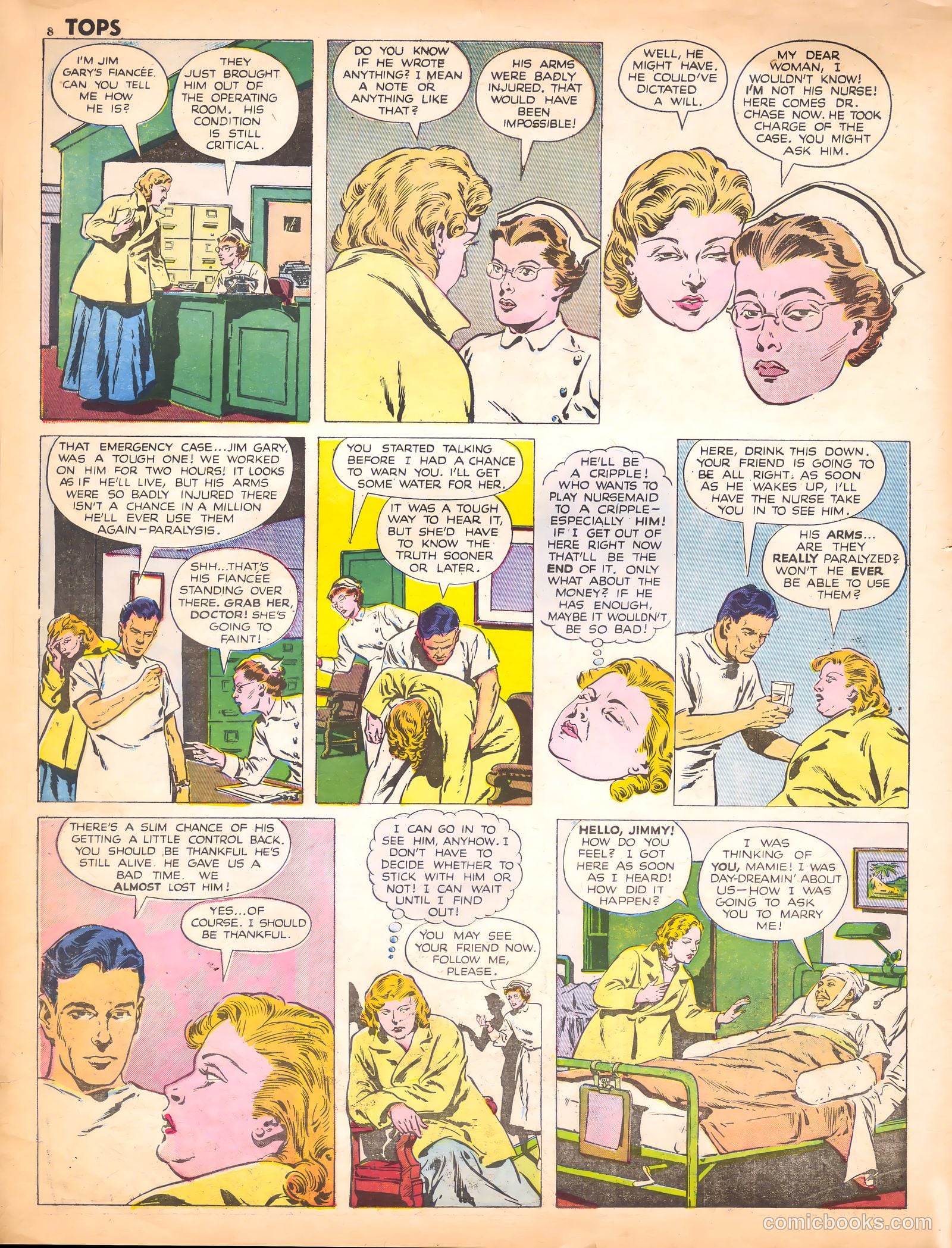 Tops #1 (1949) — page 10 of 67