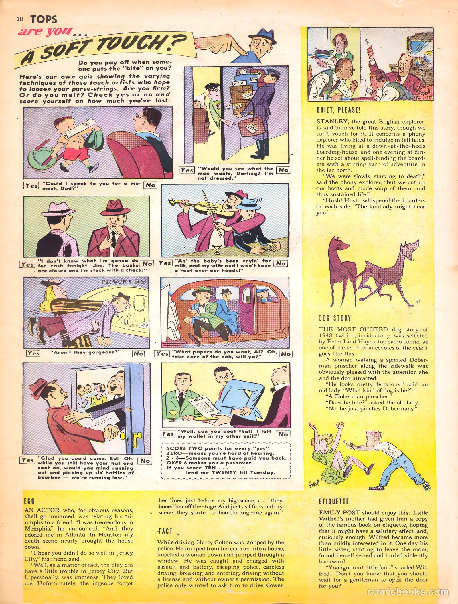 Tops #1 (1949) — page 12 of 67