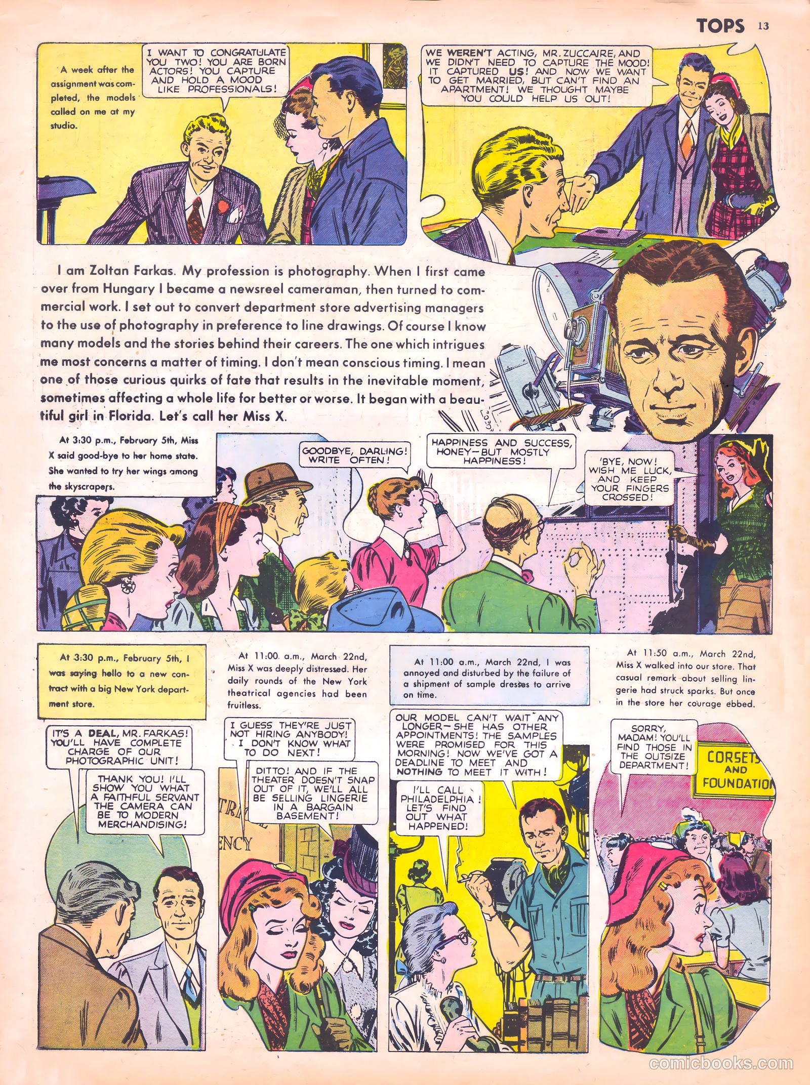 Tops #1 (1949) — page 15 of 67