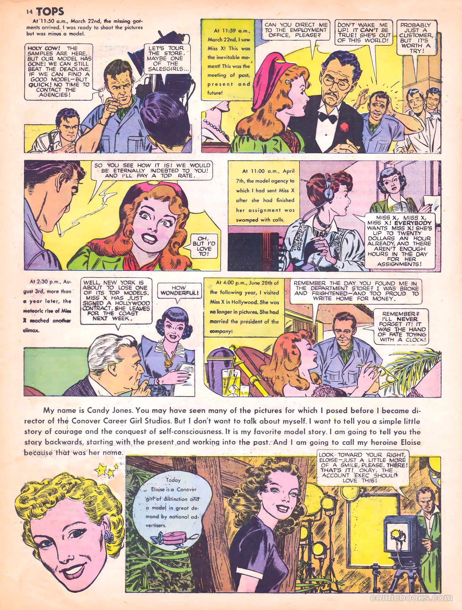 Tops #1 (1949) — page 16 of 67