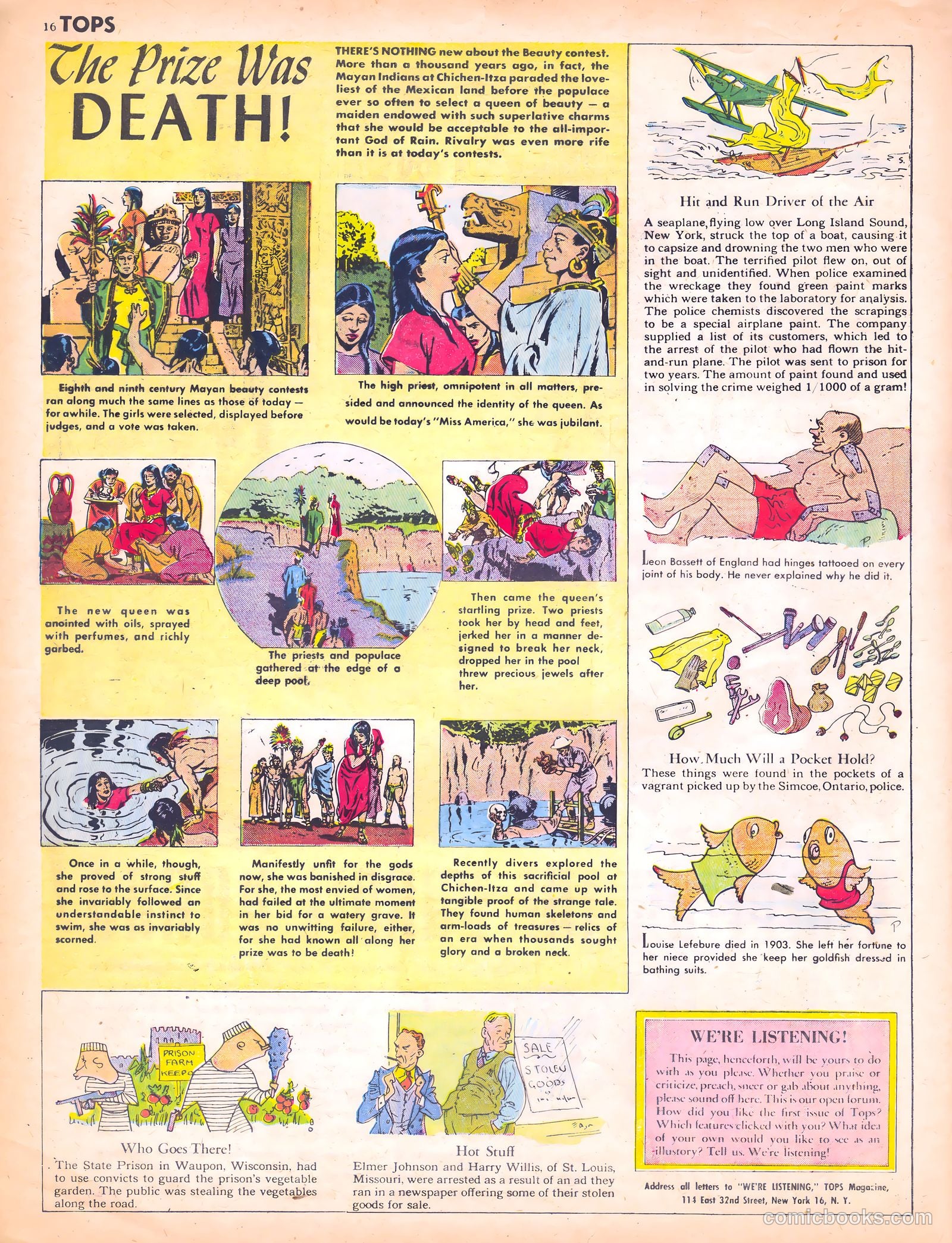 Tops #1 (1949) — page 18 of 67