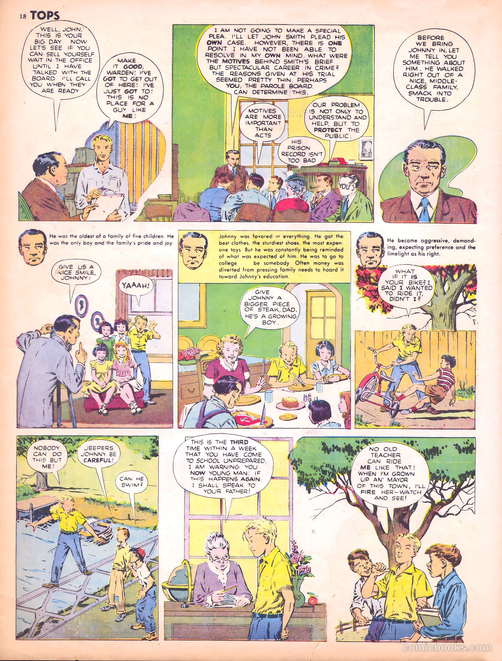 Tops #1 (1949) — page 20 of 67