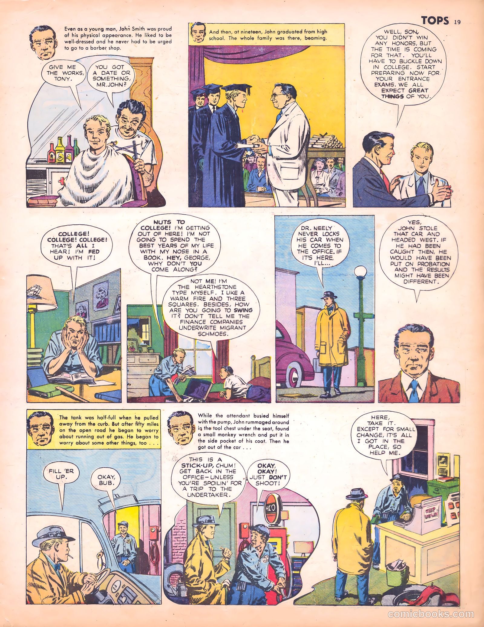 Tops #1 (1949) — page 21 of 67