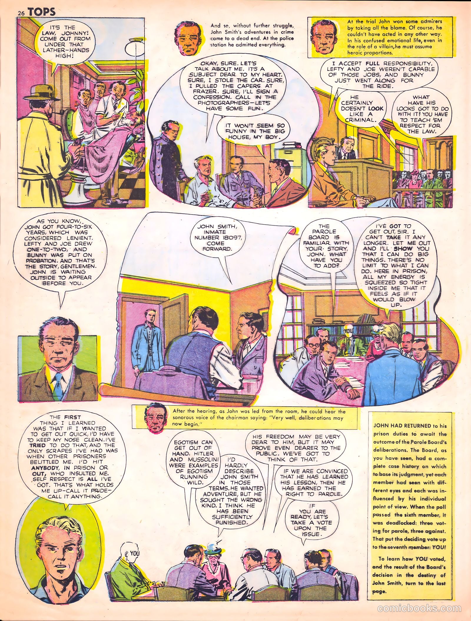 Tops #1 (1949) — page 28 of 67