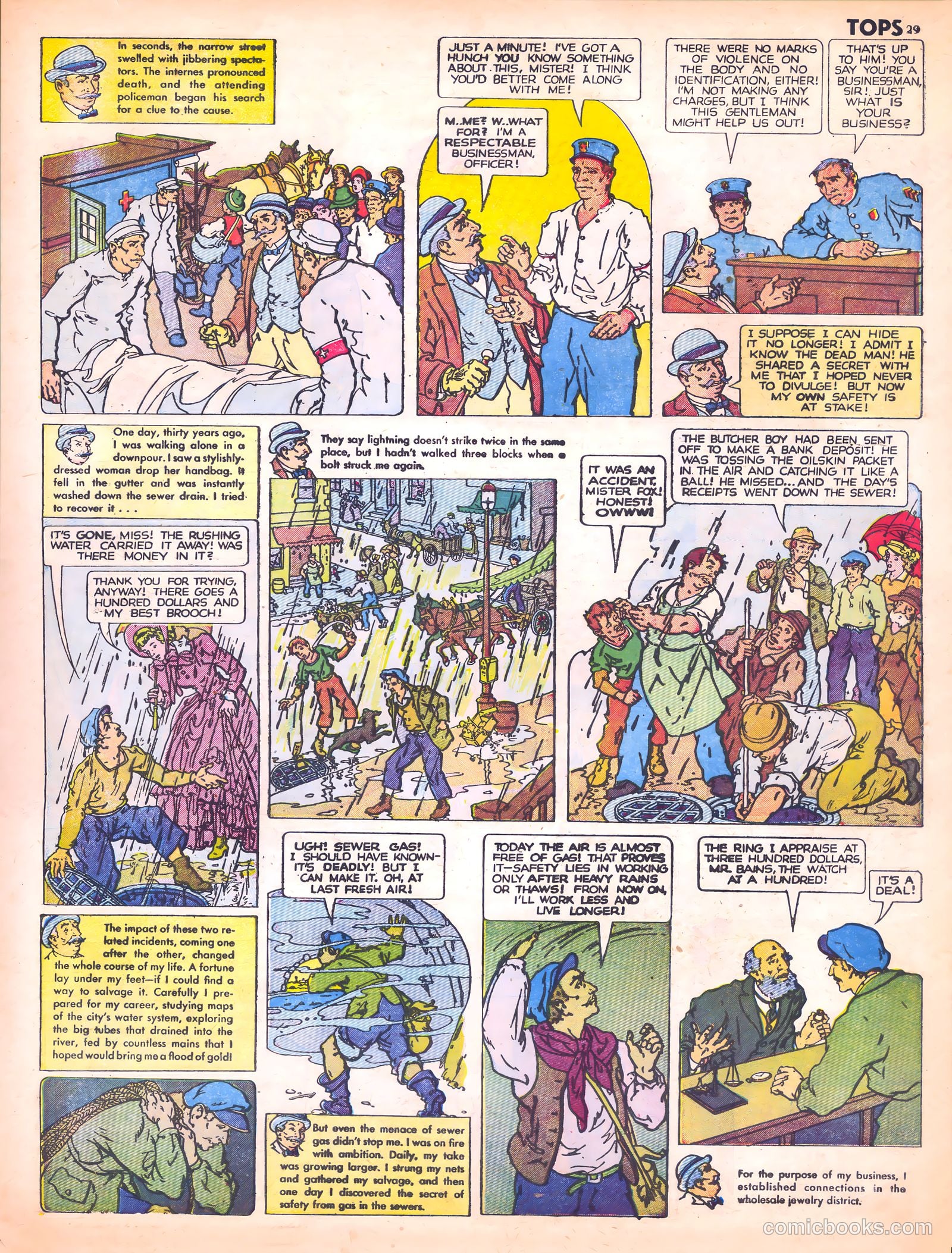 Tops #1 (1949) — page 31 of 67