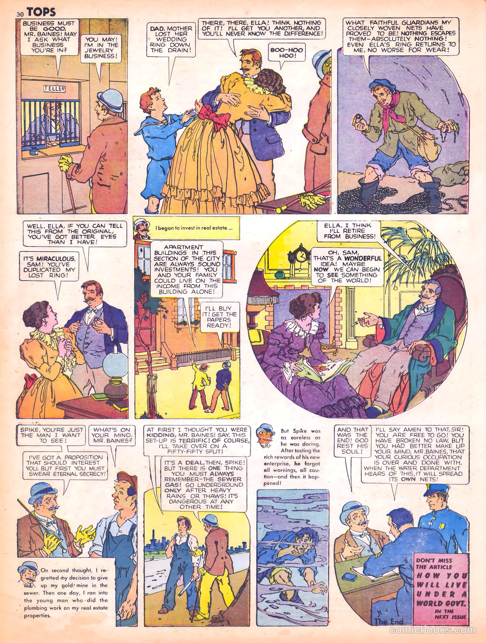 Tops #1 (1949) — page 32 of 67