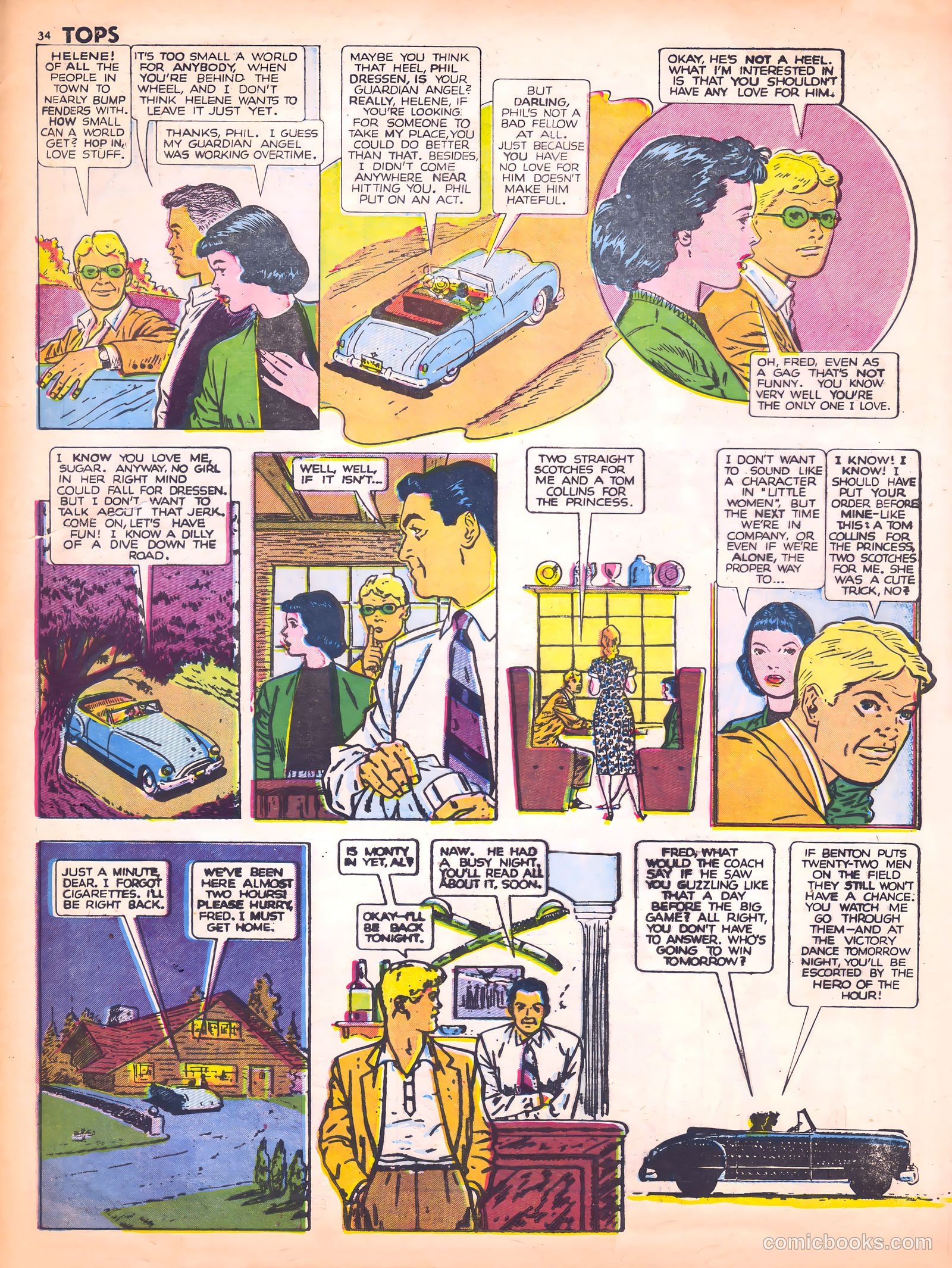 Tops #1 (1949) — page 35 of 67
