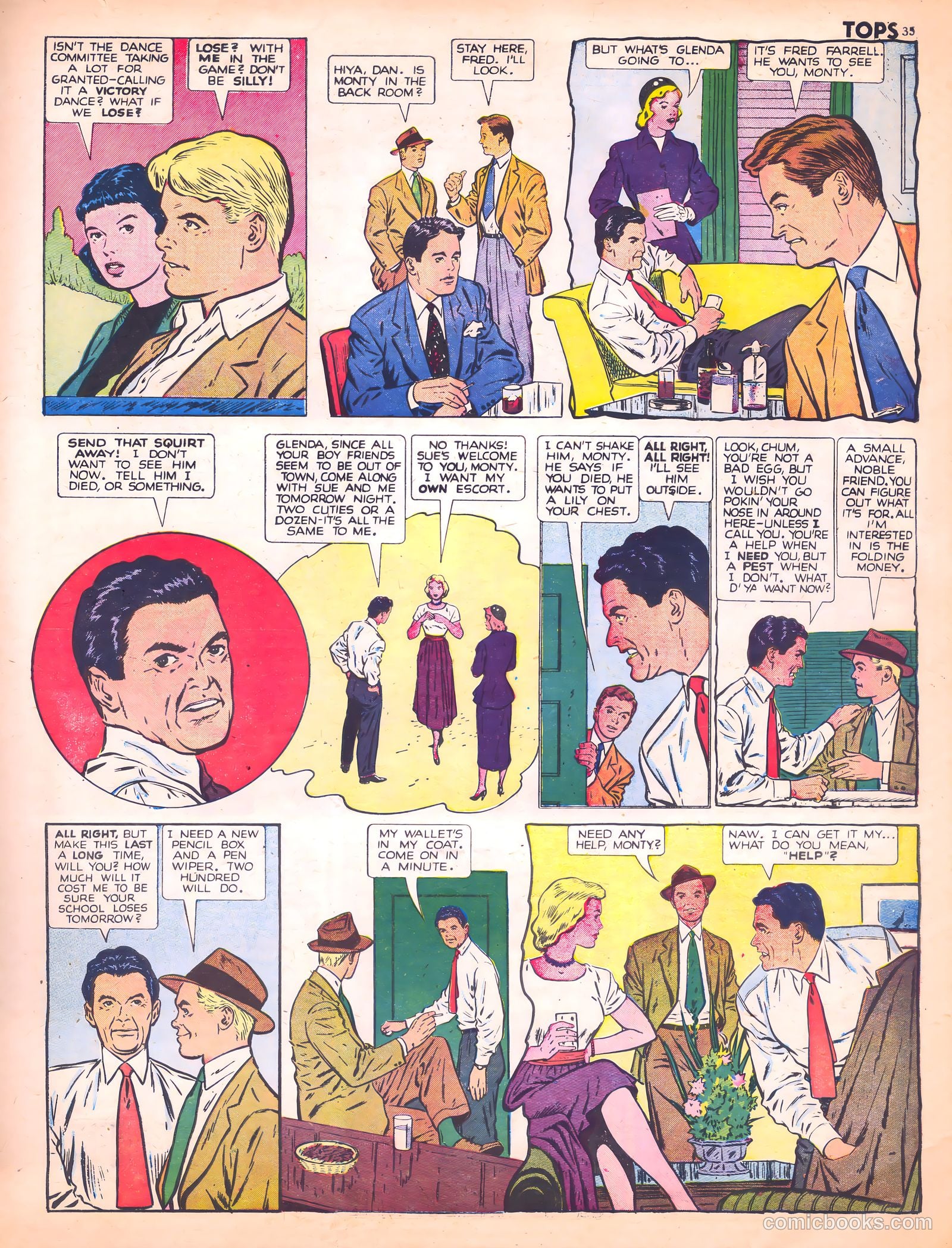 Tops #1 (1949) — page 36 of 67
