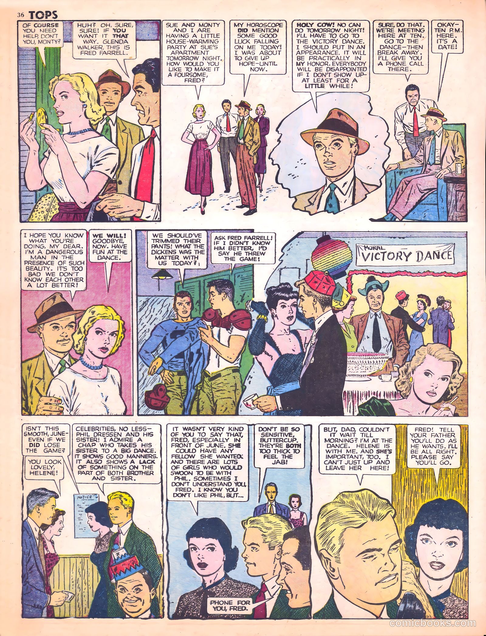 Tops #1 (1949) — page 37 of 67