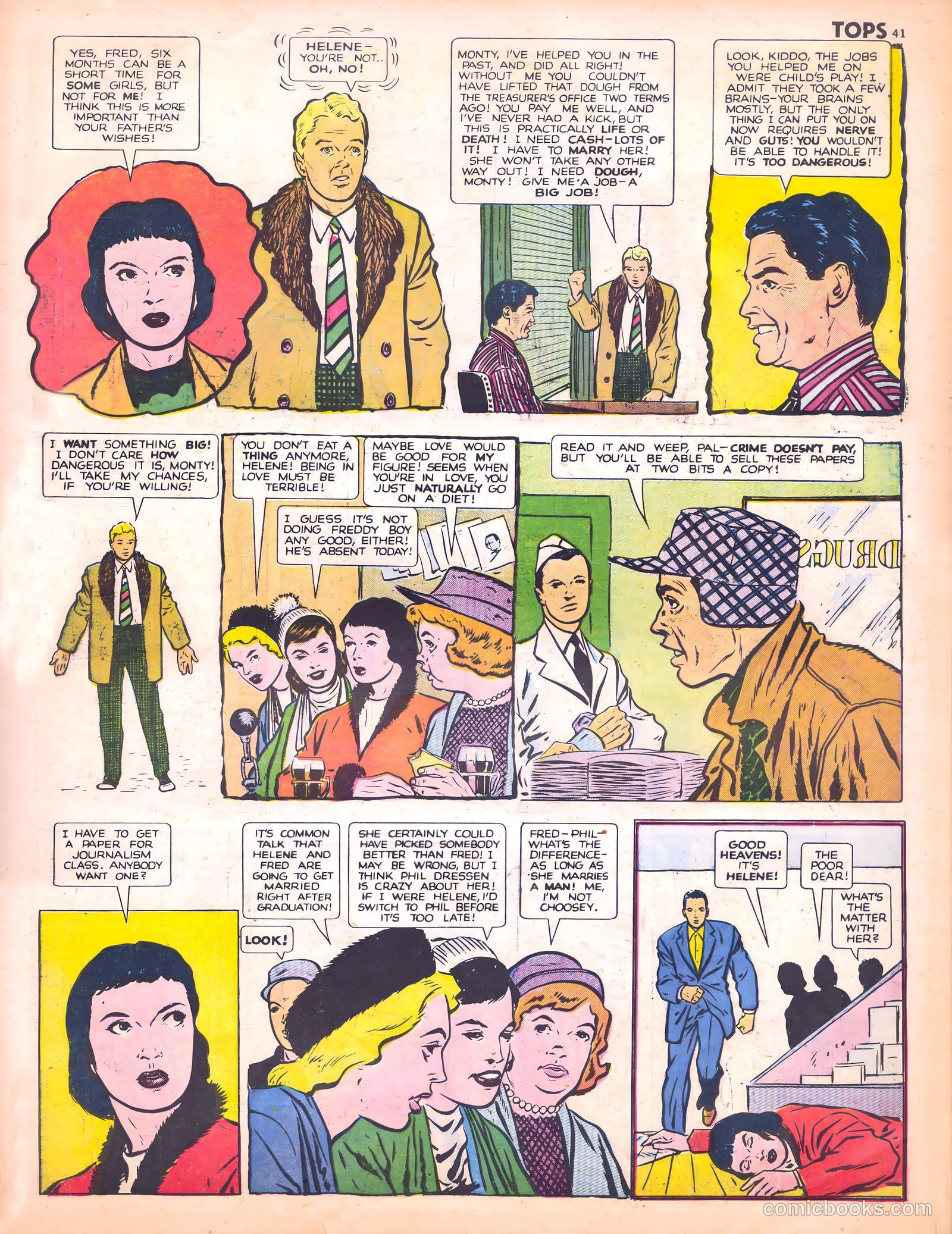 Tops #1 (1949) — page 42 of 67