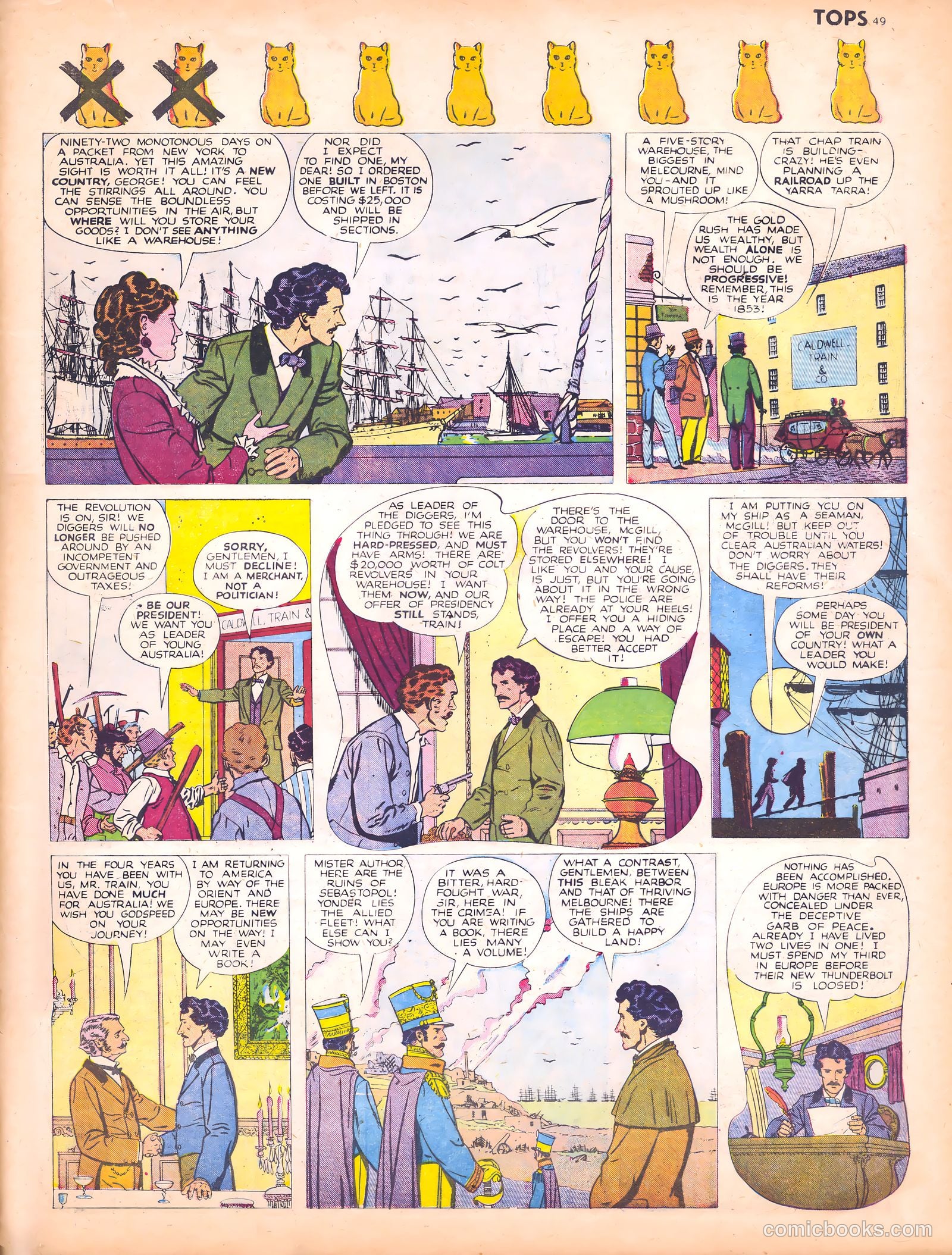 Tops #1 (1949) — page 50 of 67