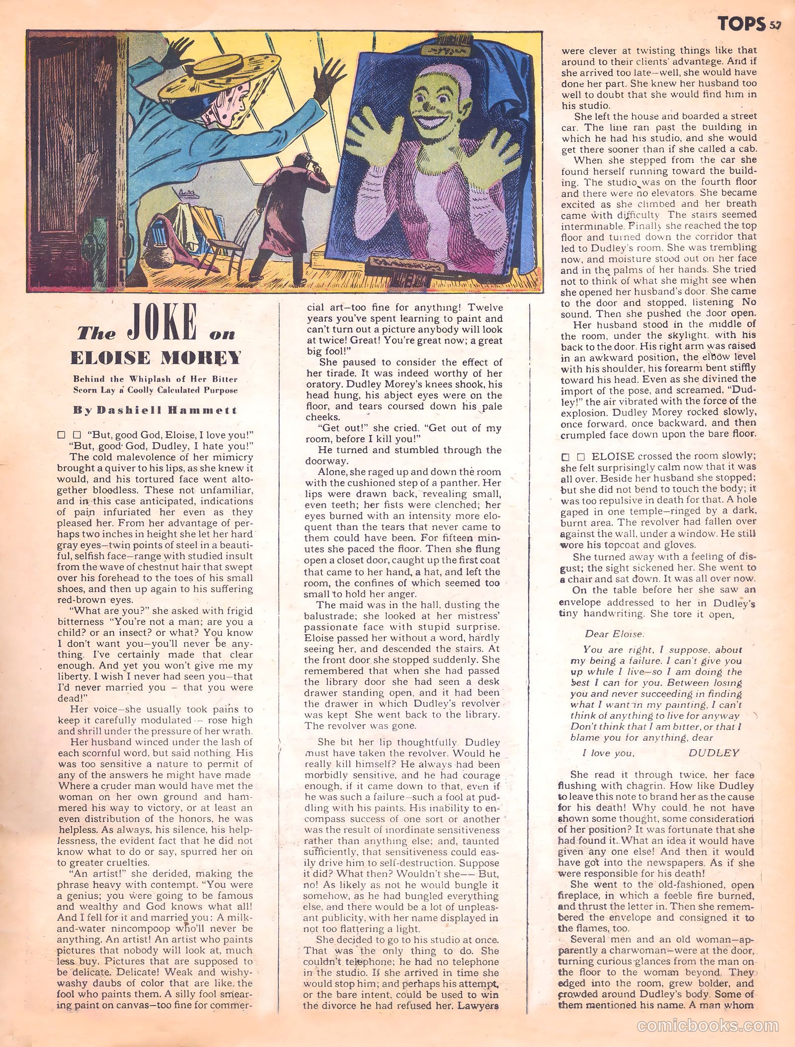 Tops #1 (1949) — page 58 of 67
