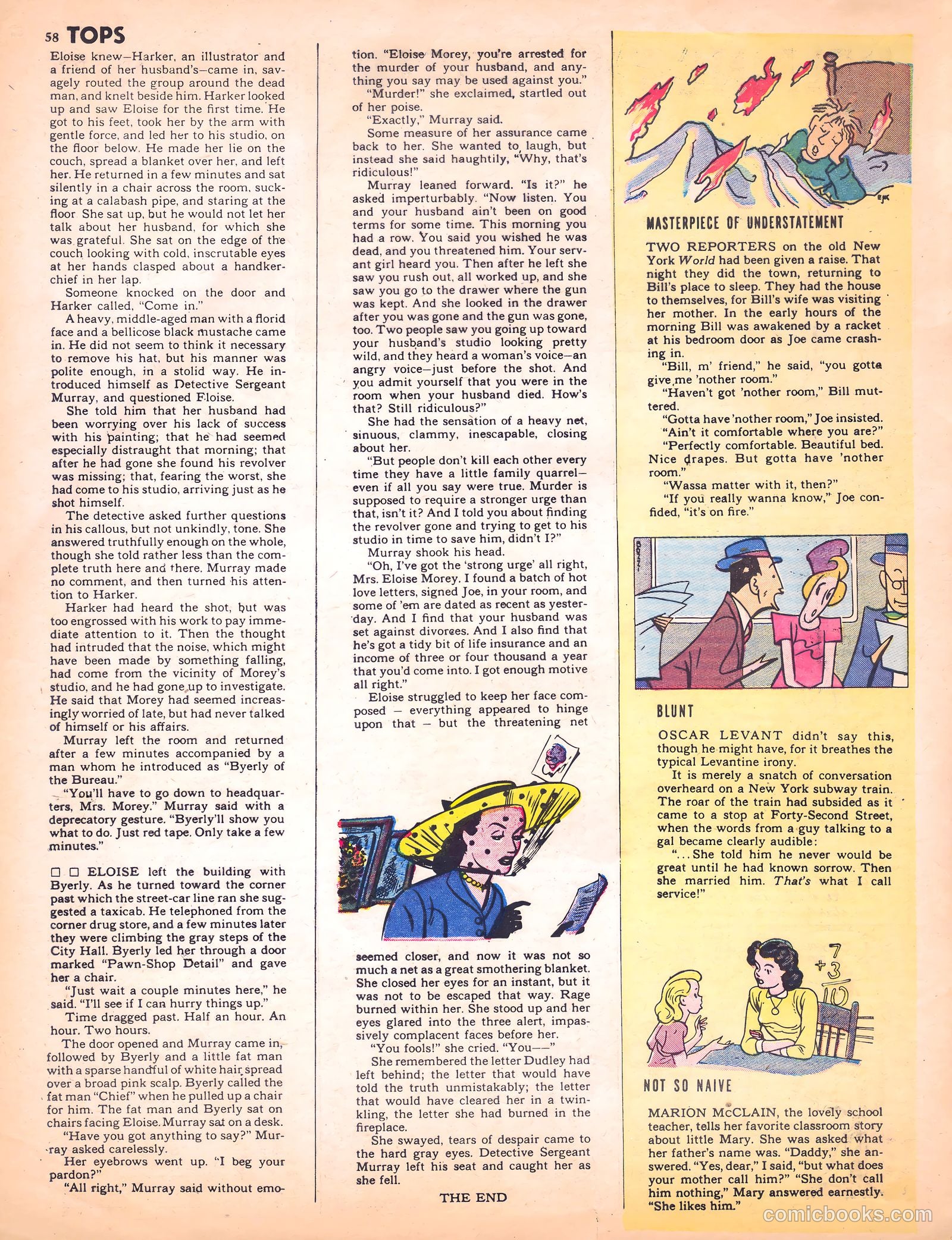 Tops #1 (1949) — page 59 of 67