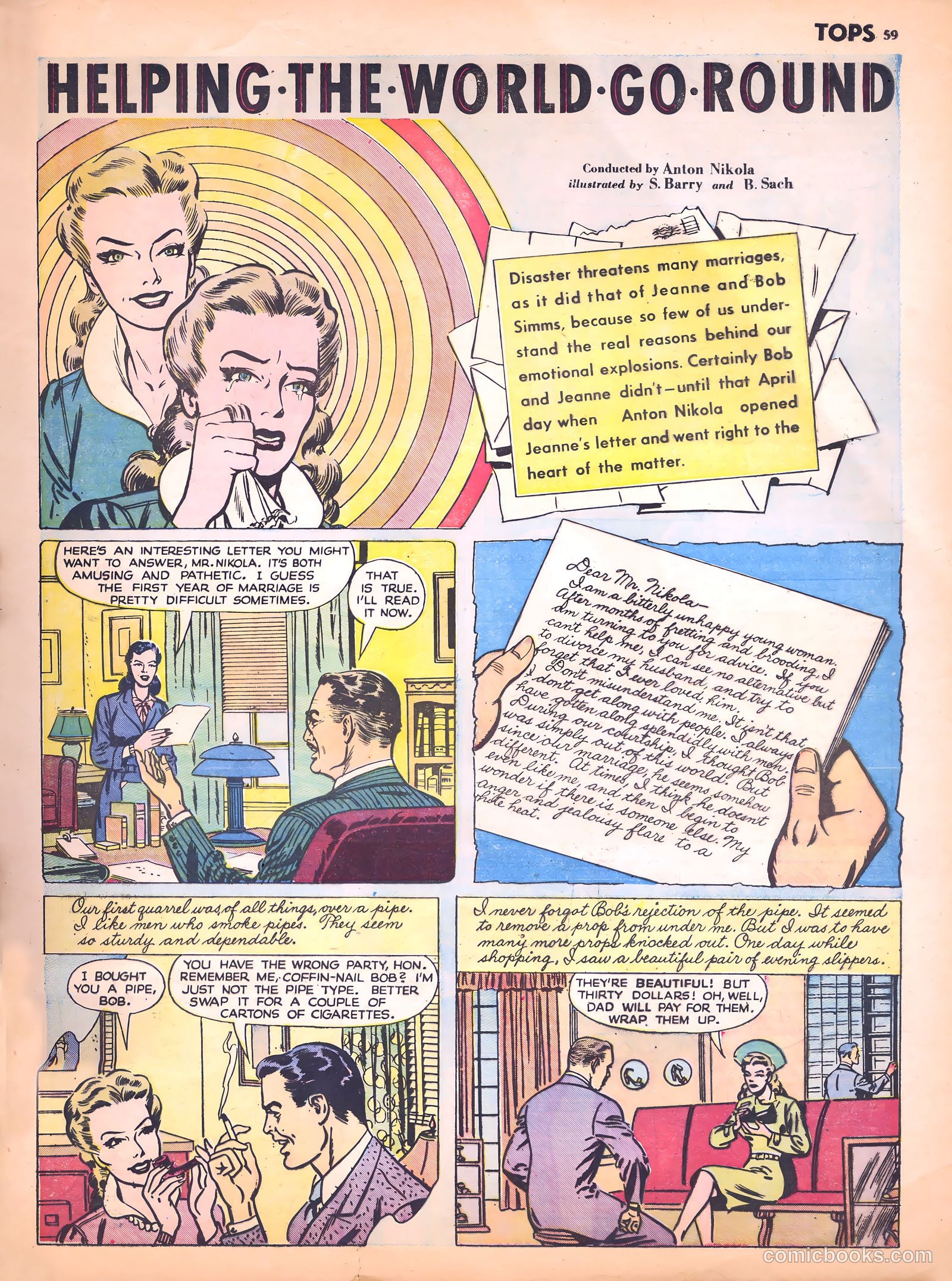 Tops #1 (1949) — page 60 of 67