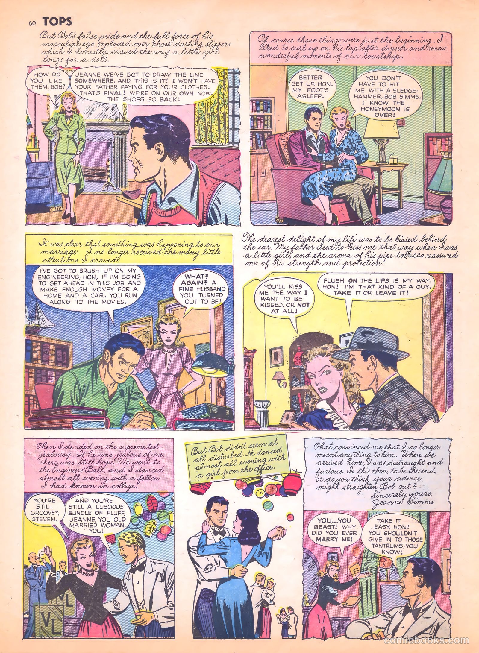 Tops #1 (1949) — page 61 of 67