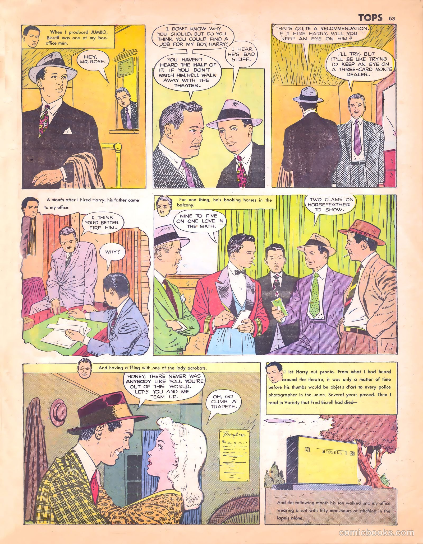 Tops #1 (1949) — page 64 of 67