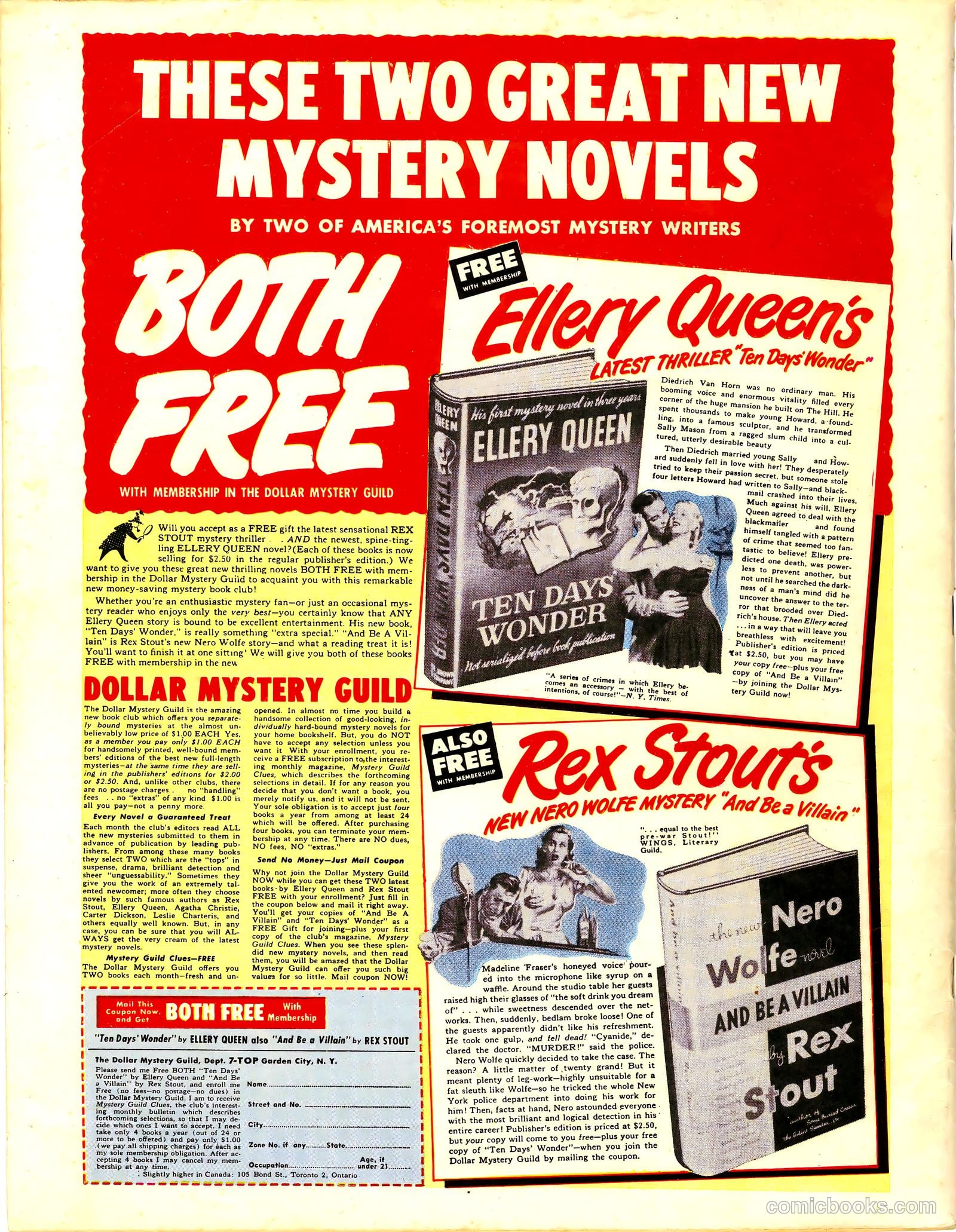 Tops #1 (1949) — page 67 of 67