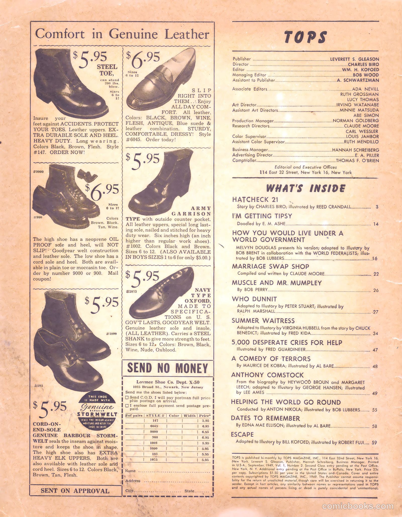 Tops #2 (1949) — page 2 of 67