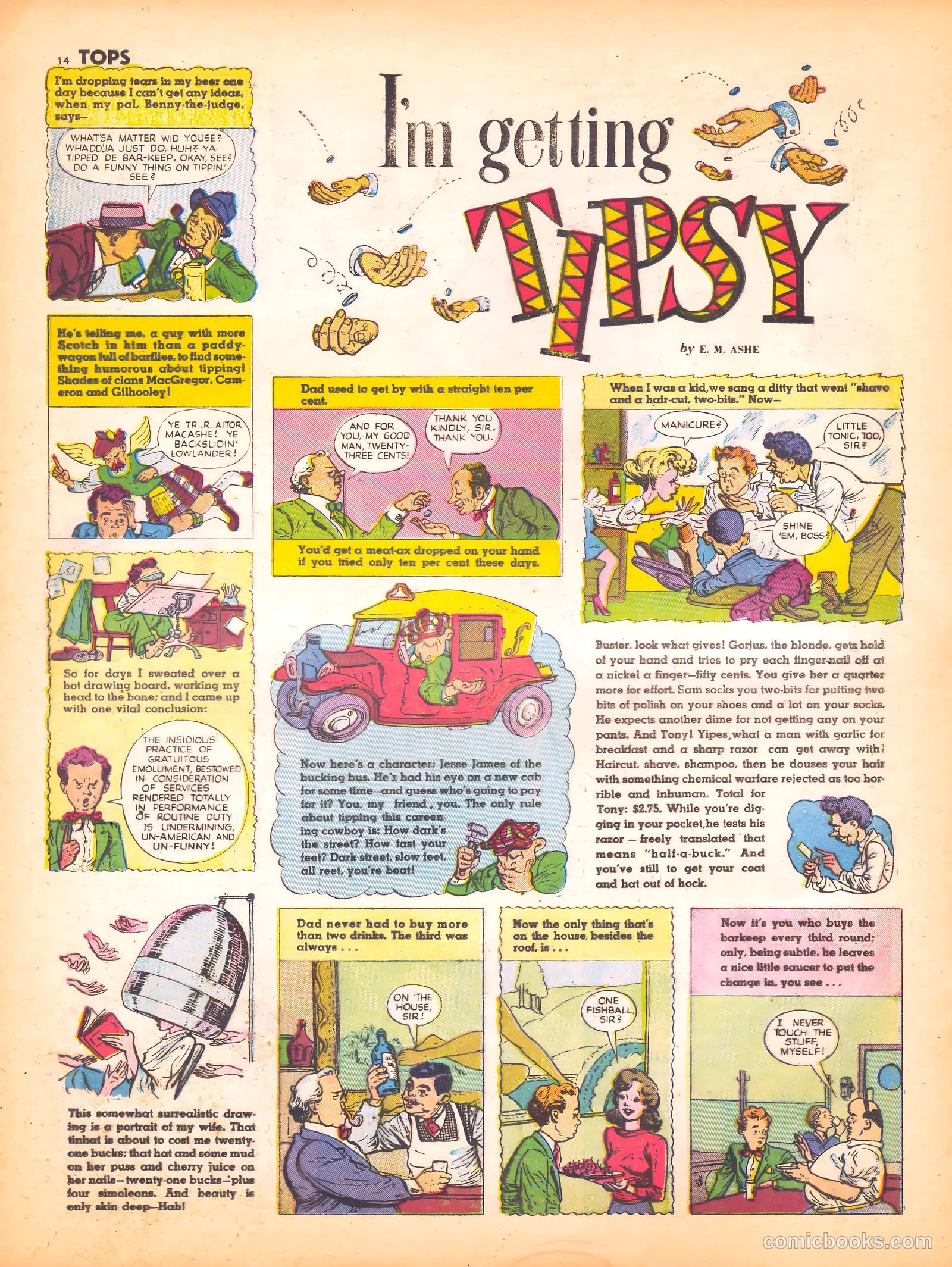 Tops #2 (1949) — page 14 of 67