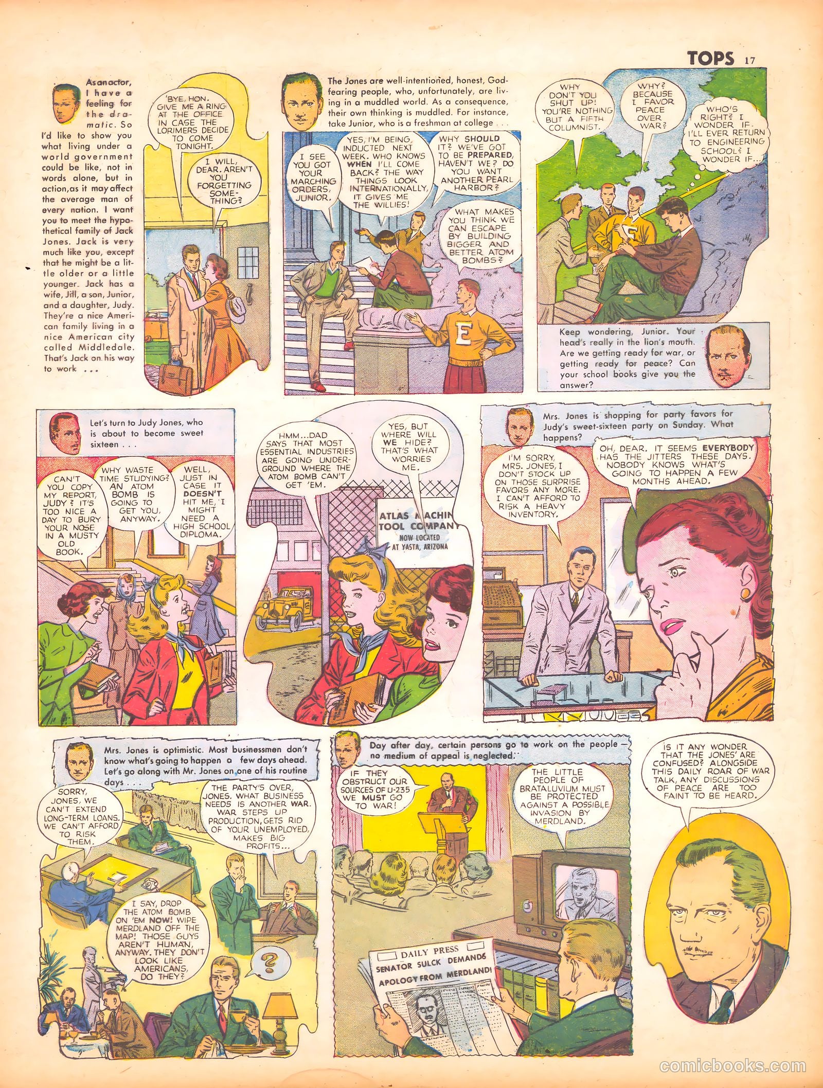 Tops #2 (1949) — page 17 of 67