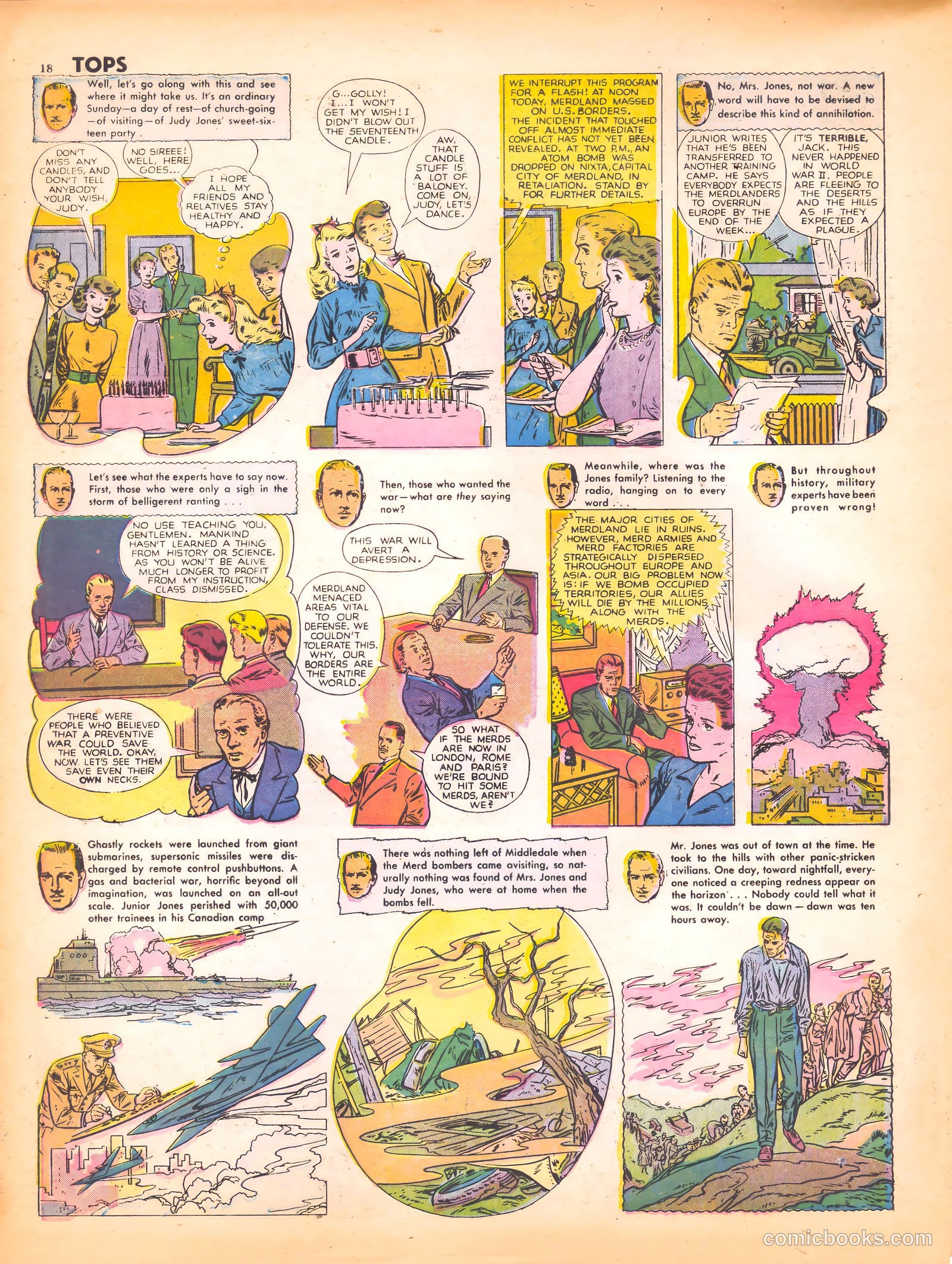 Tops #2 (1949) — page 18 of 67