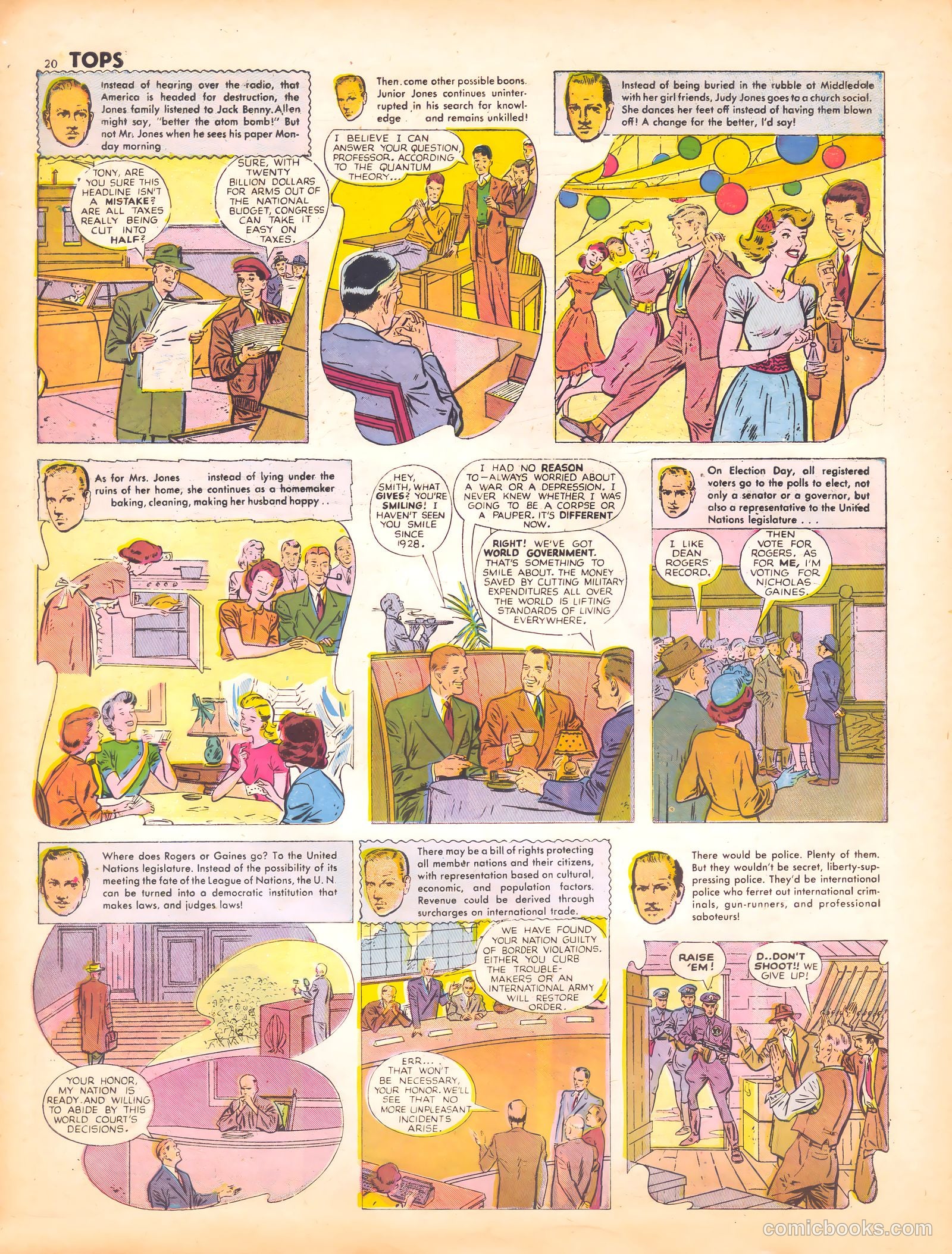 Tops #2 (1949) — page 20 of 67