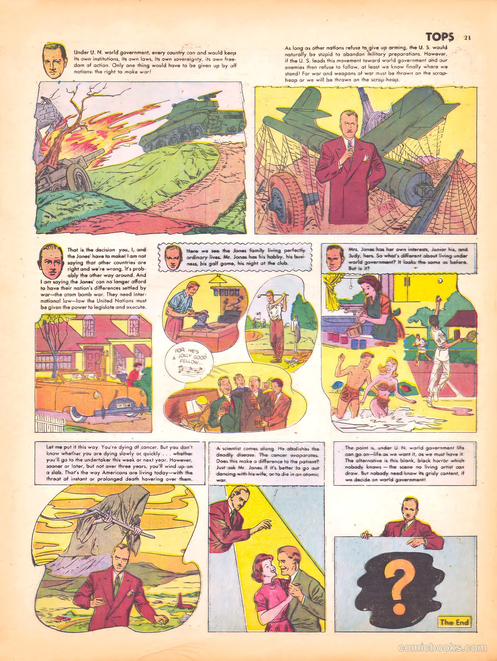 Tops #2 (1949) — page 21 of 67
