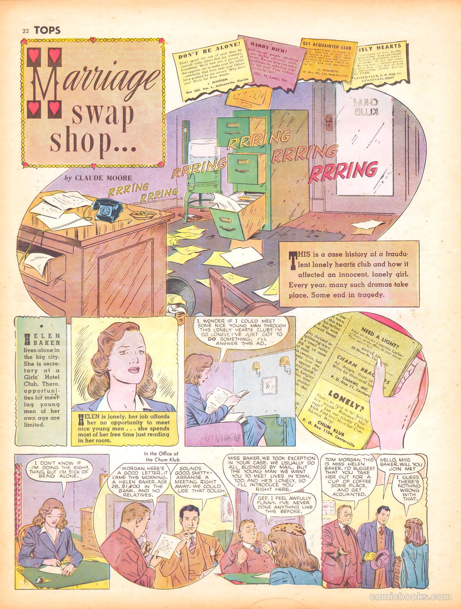 Tops #2 (1949) — page 22 of 67