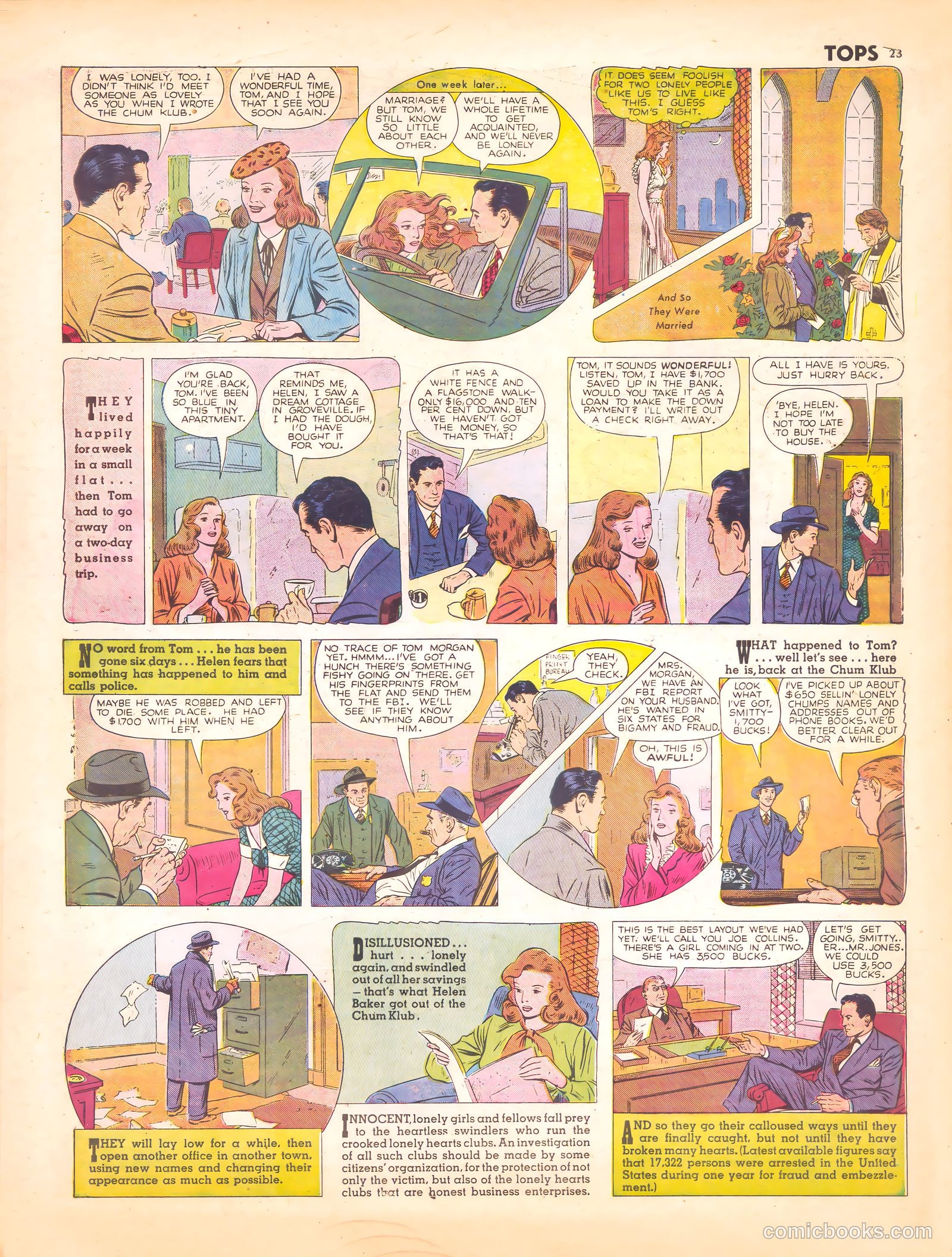 Tops #2 (1949) — page 23 of 67