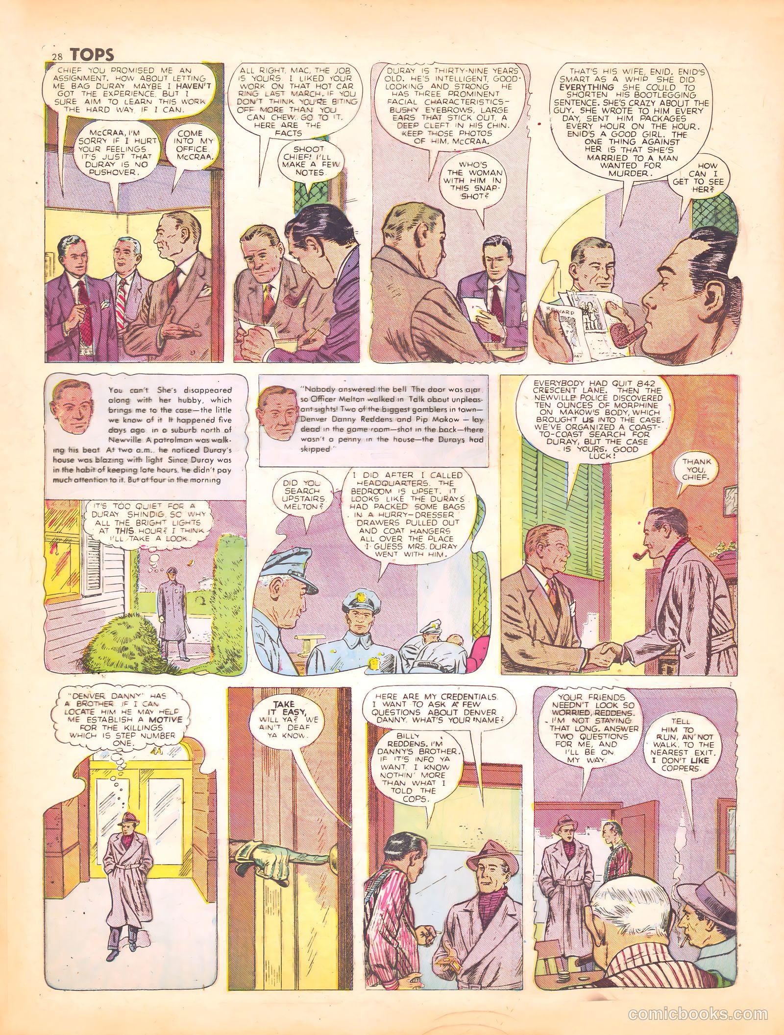 Tops #2 (1949) — page 28 of 67