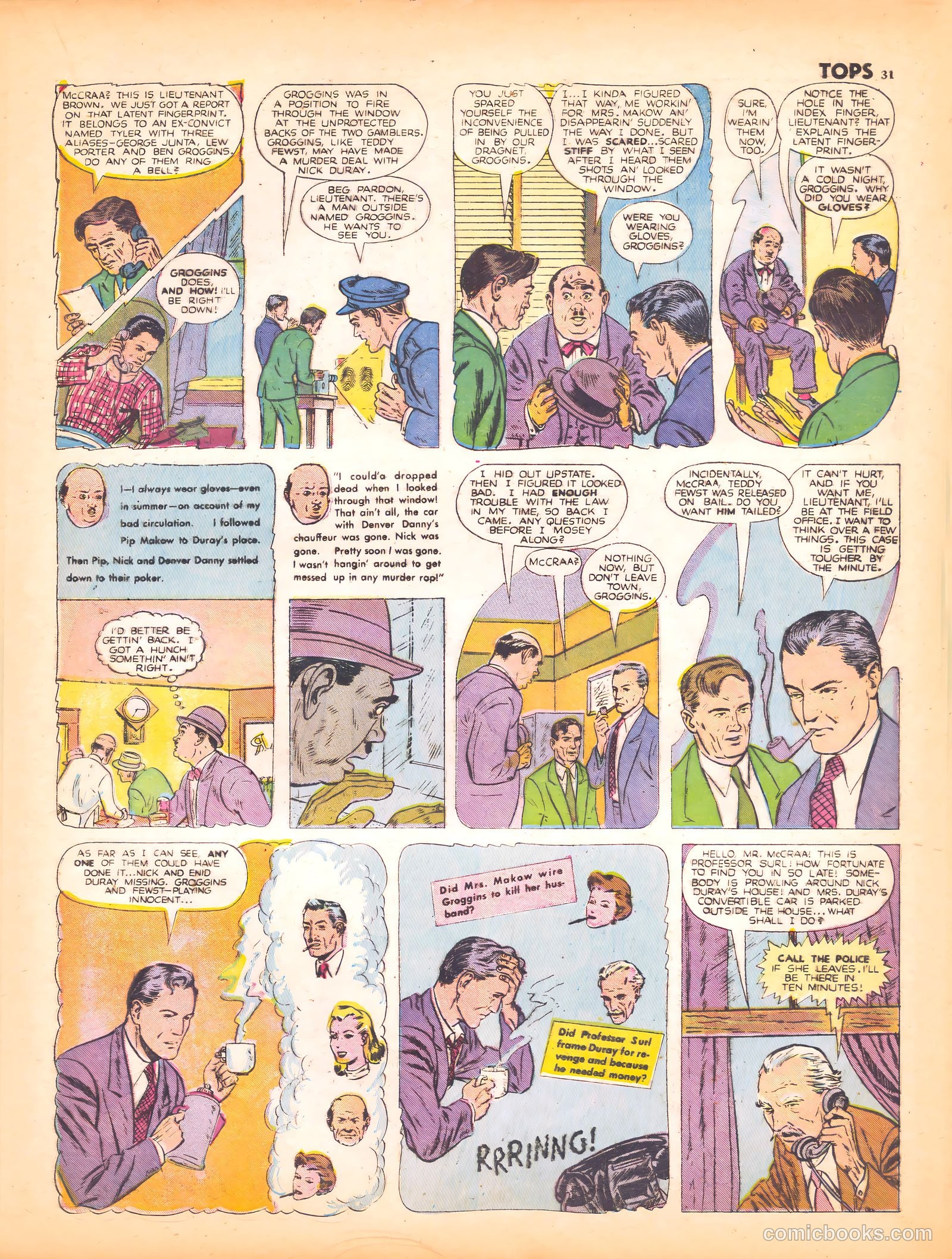 Tops #2 (1949) — page 31 of 67