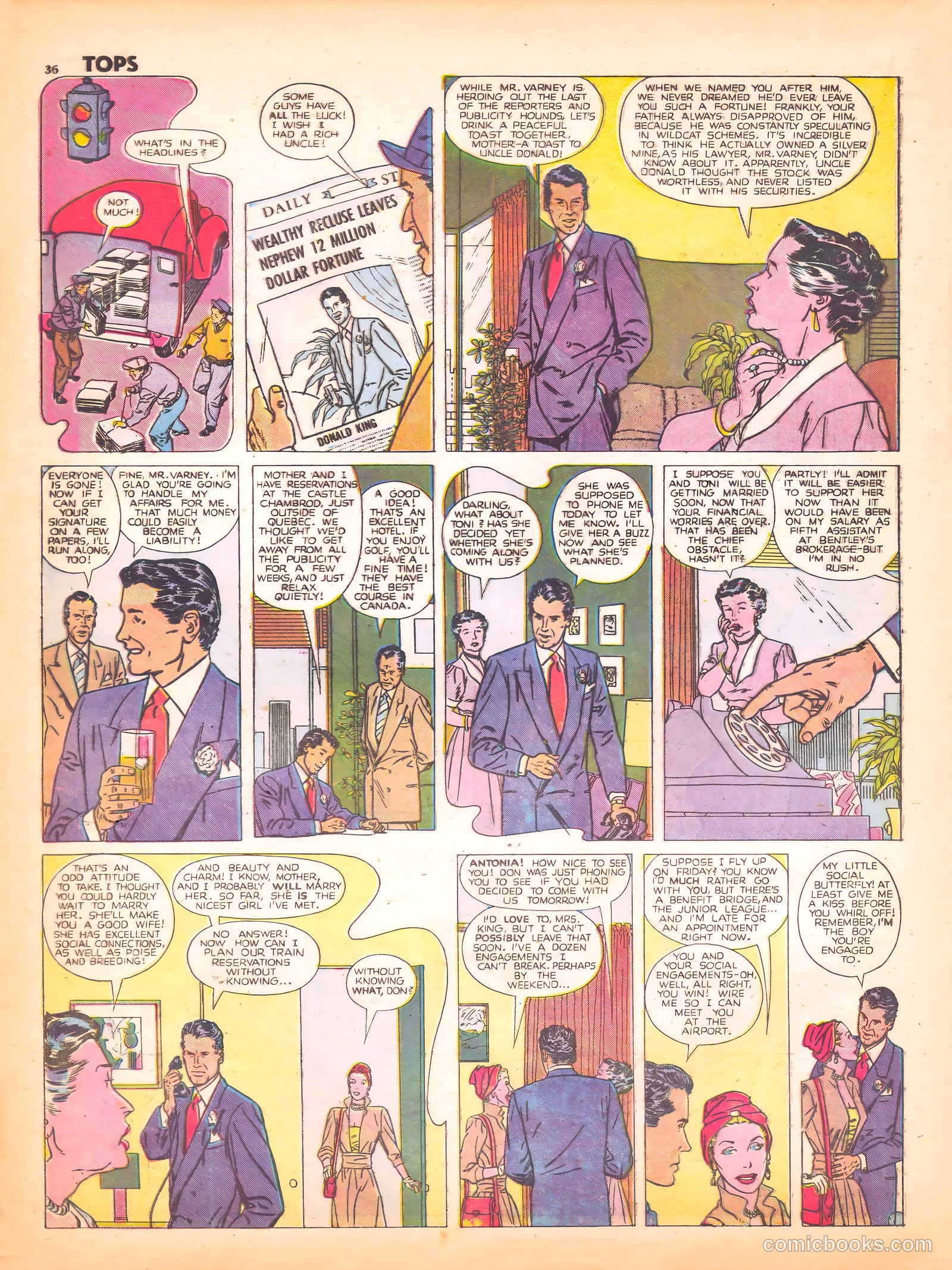 Tops #2 (1949) — page 35 of 67