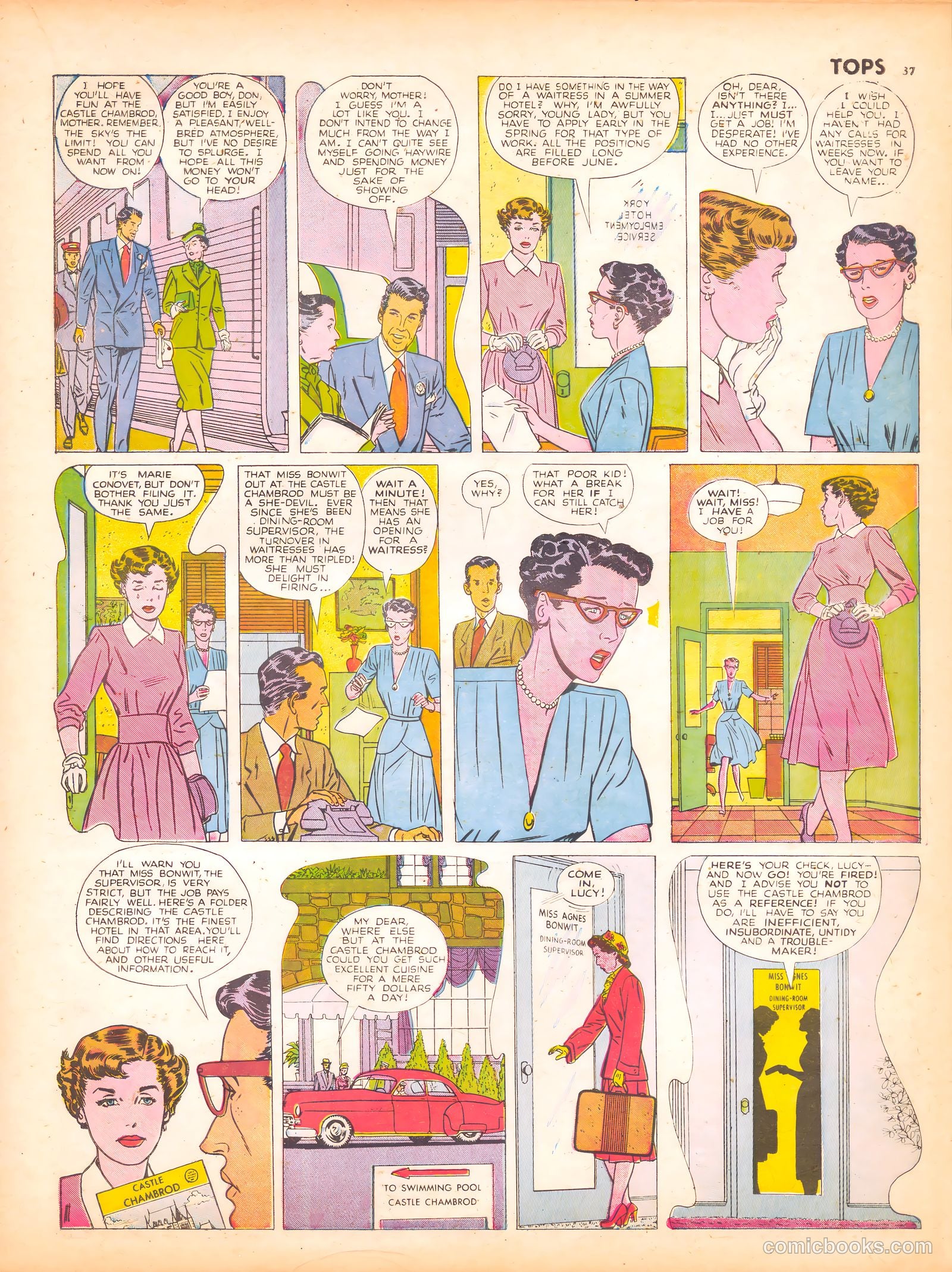 Tops #2 (1949) — page 36 of 67