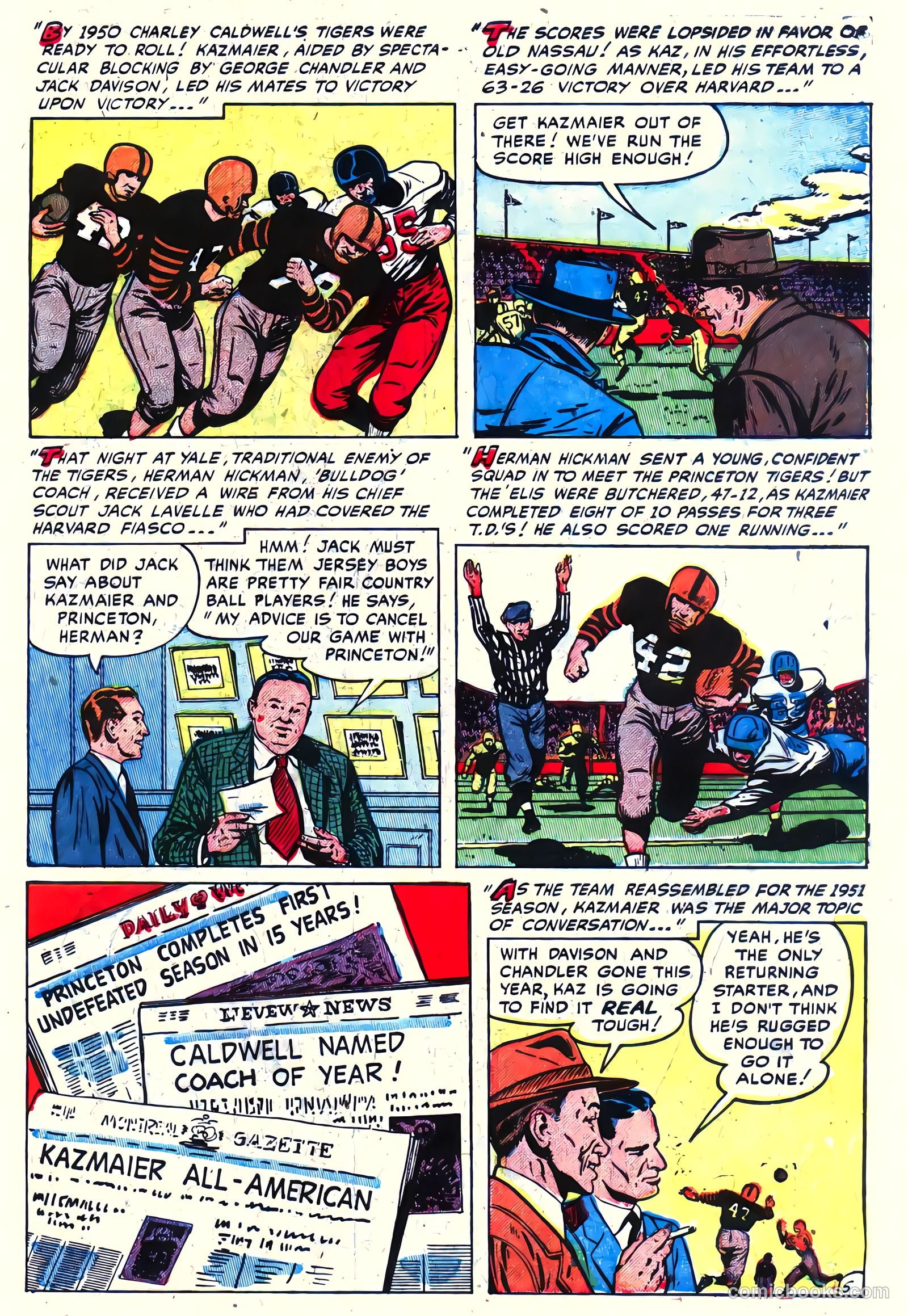 Tops in Adventure #1 (1952) — page 71 of 130