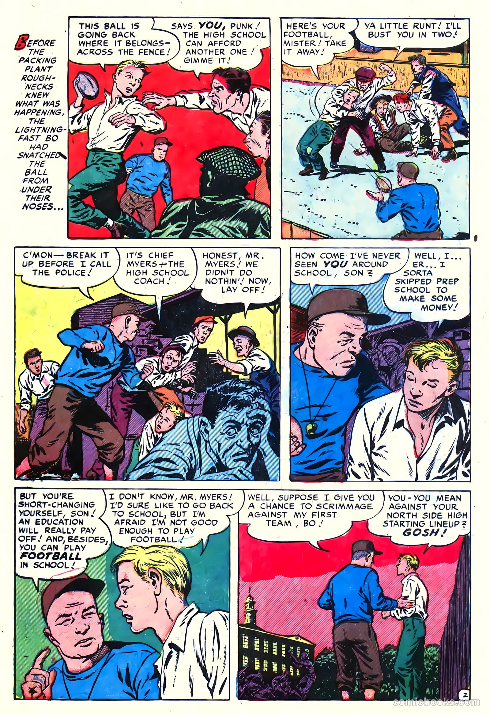 Tops in Adventure #1 (1952) — page 74 of 130